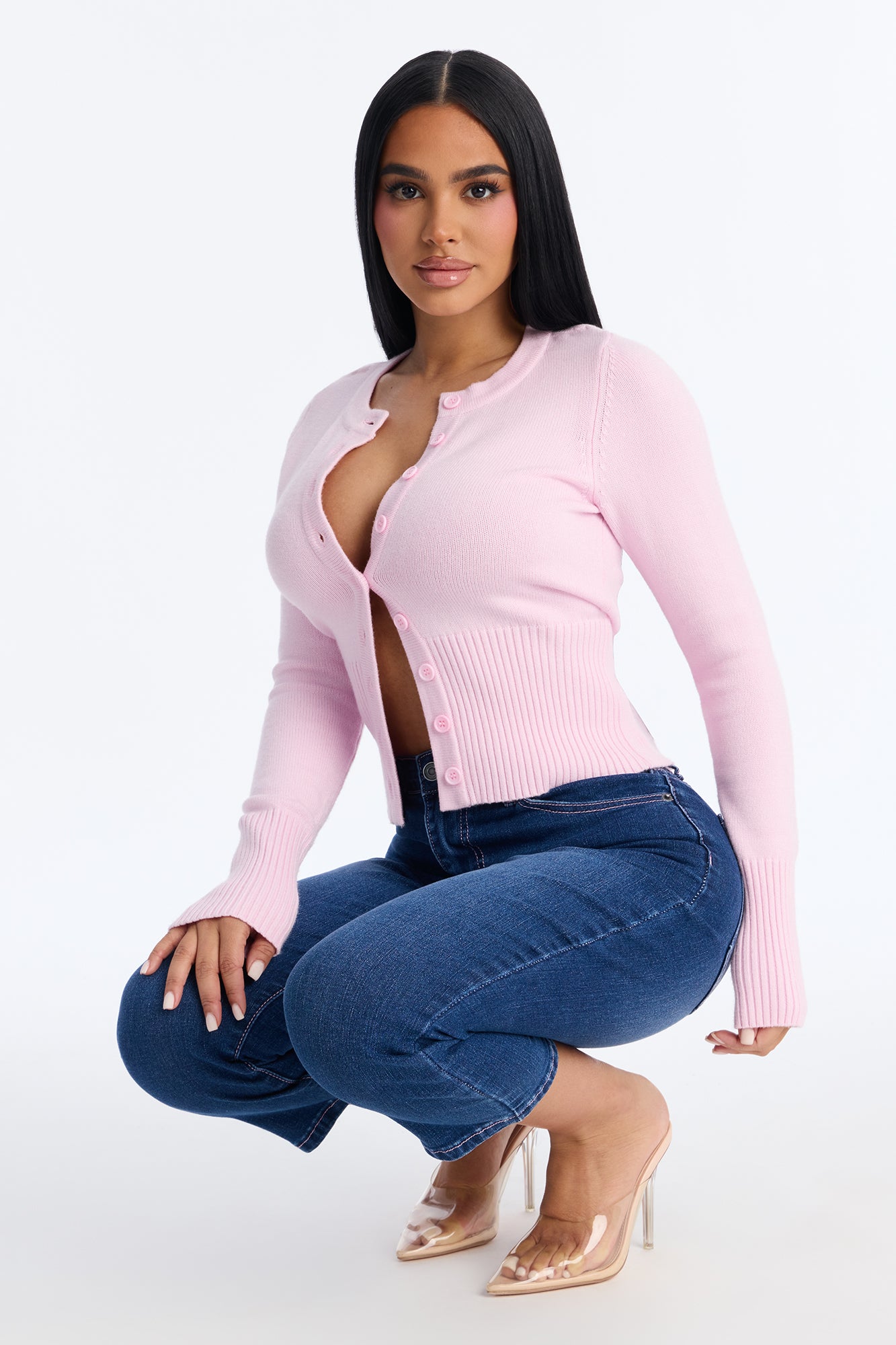Perfect Harmony Sweater - Pink