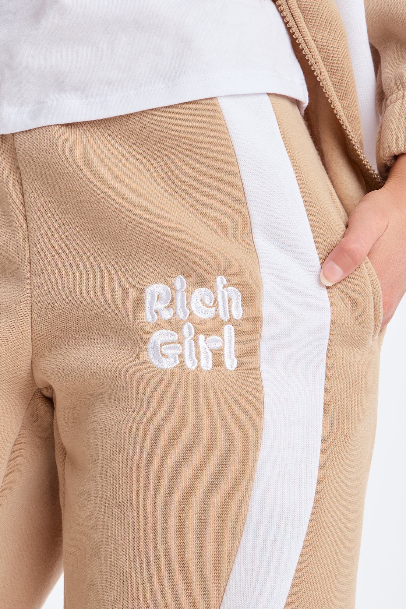 Mini All Around Me Pant Set - Khaki
