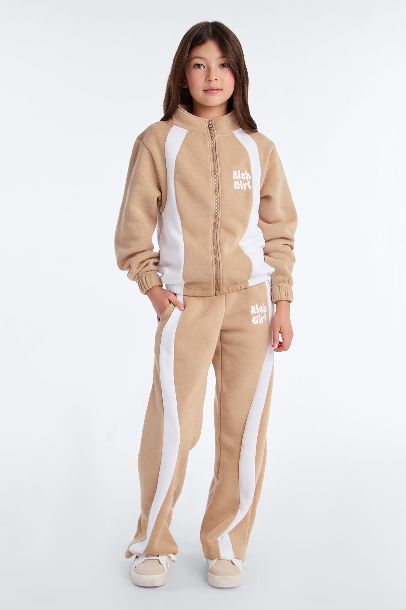 Mini All Around Me Pant Set - Khaki