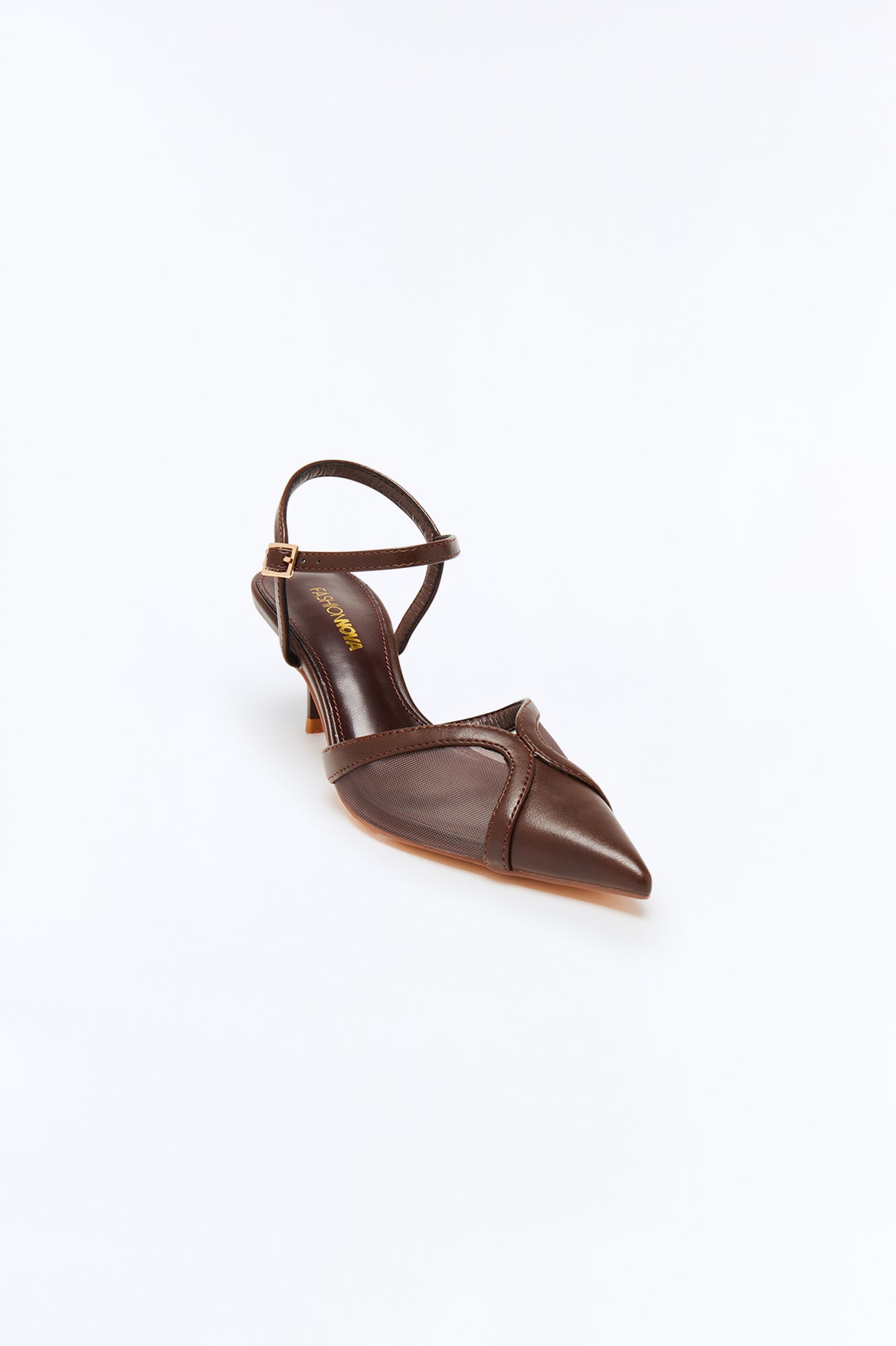 Larina Mesh Pumps - Brown