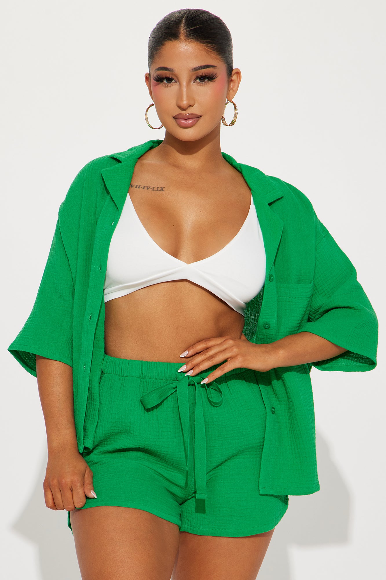 Frankie Short Set - Green