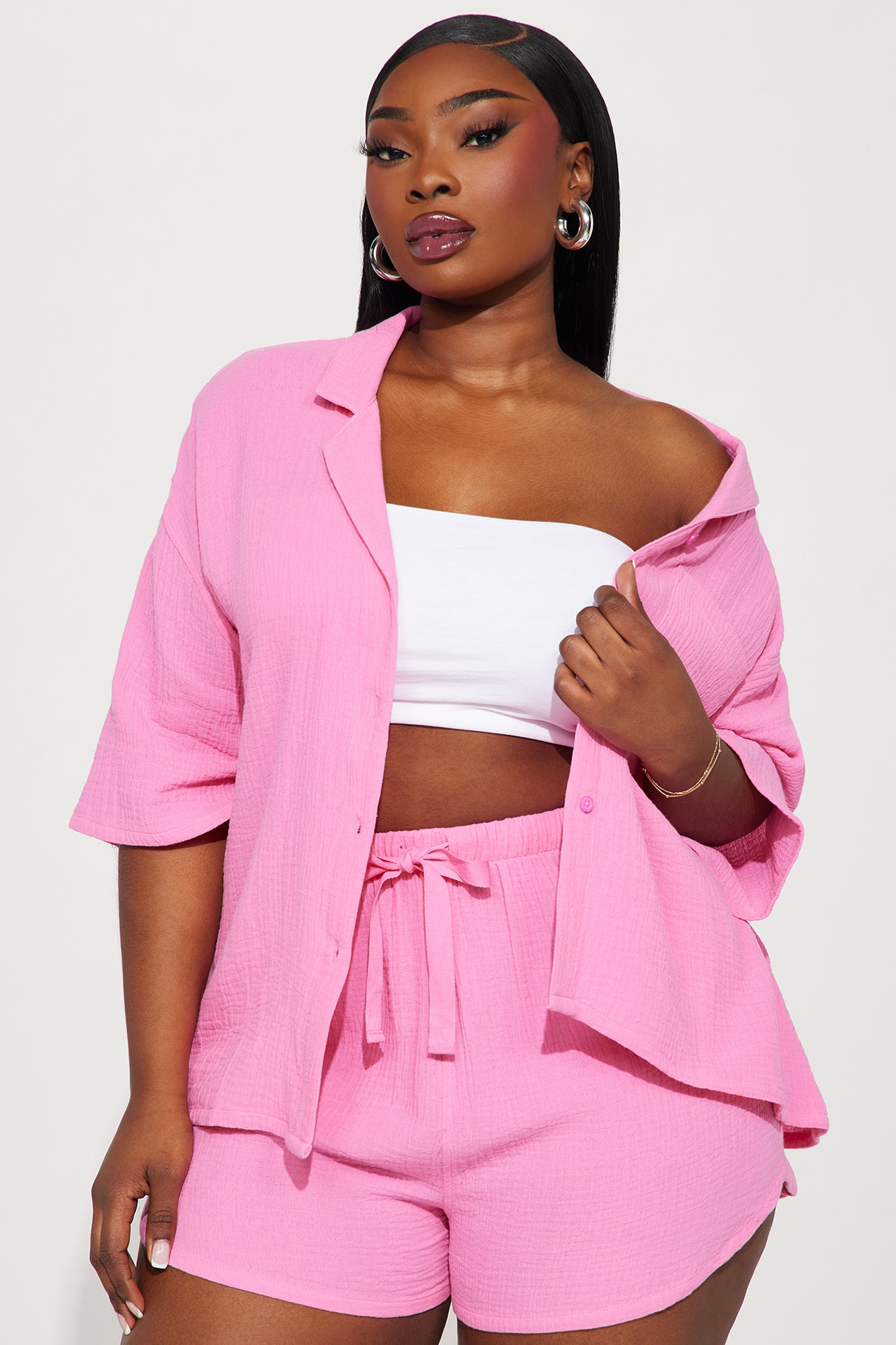 Frankie Short Set - Pink