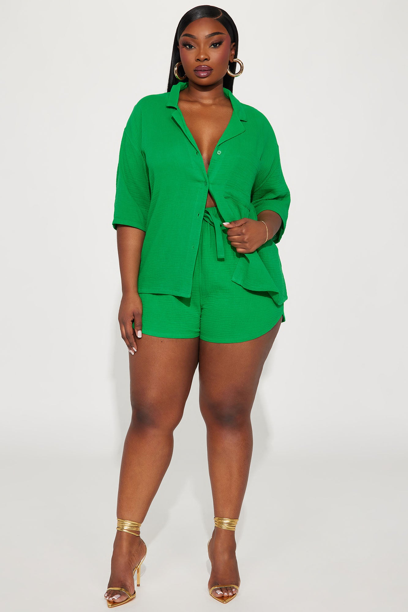 Frankie Short Set - Green