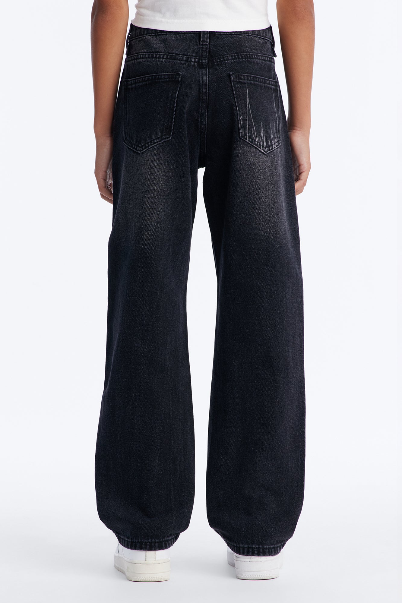 Mini Baggy Hellfire Jean Denim - Black Wash