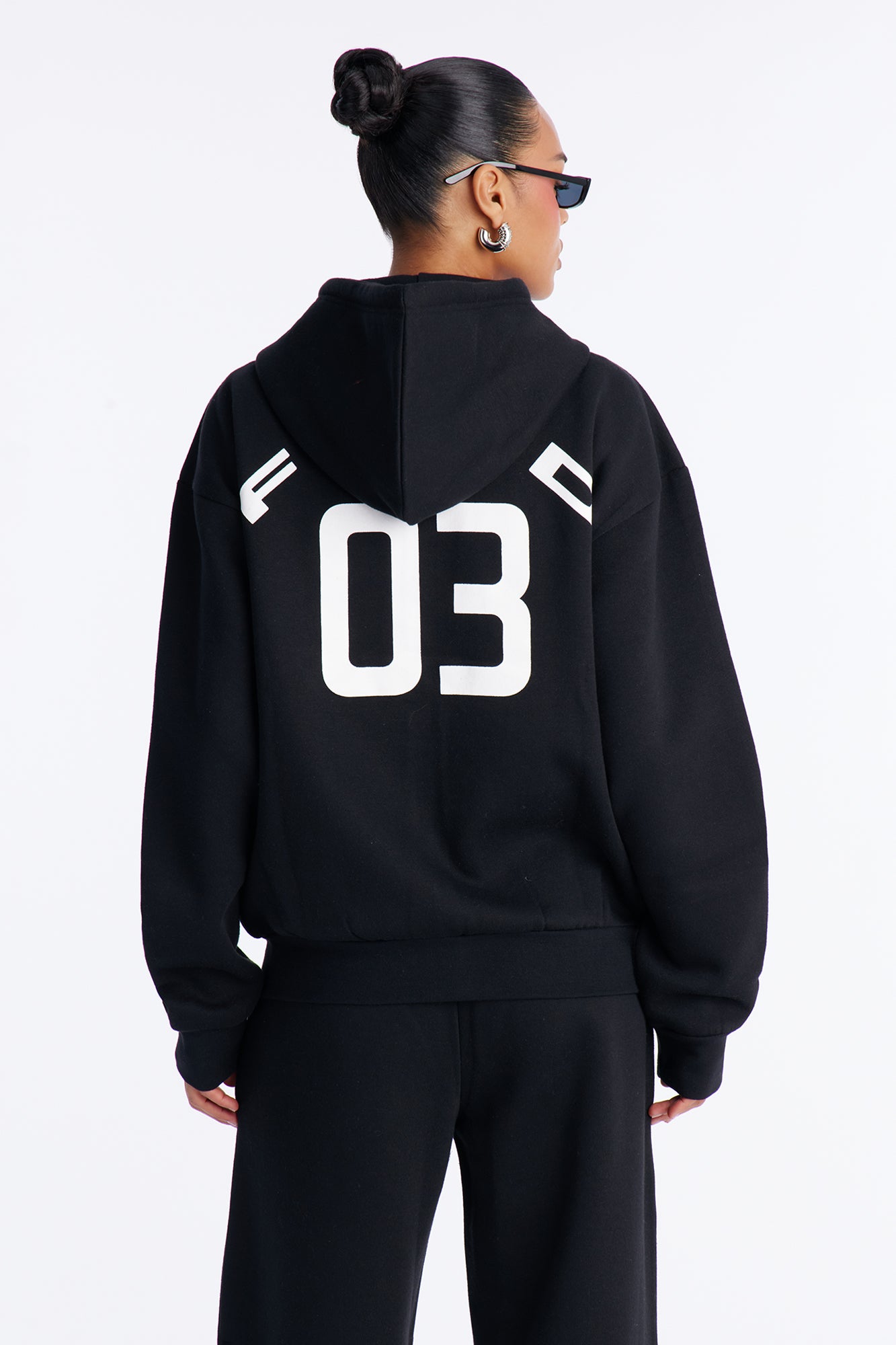 Ford Motor Company Zip Up Jacket - Black