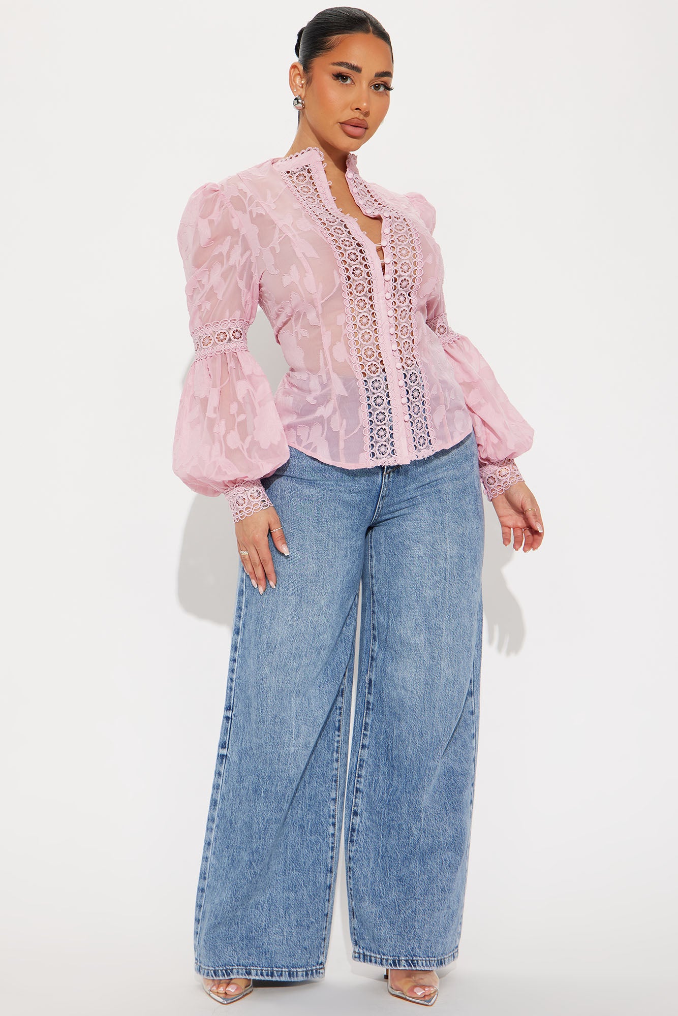 Staying Loyal Blouse - Pink