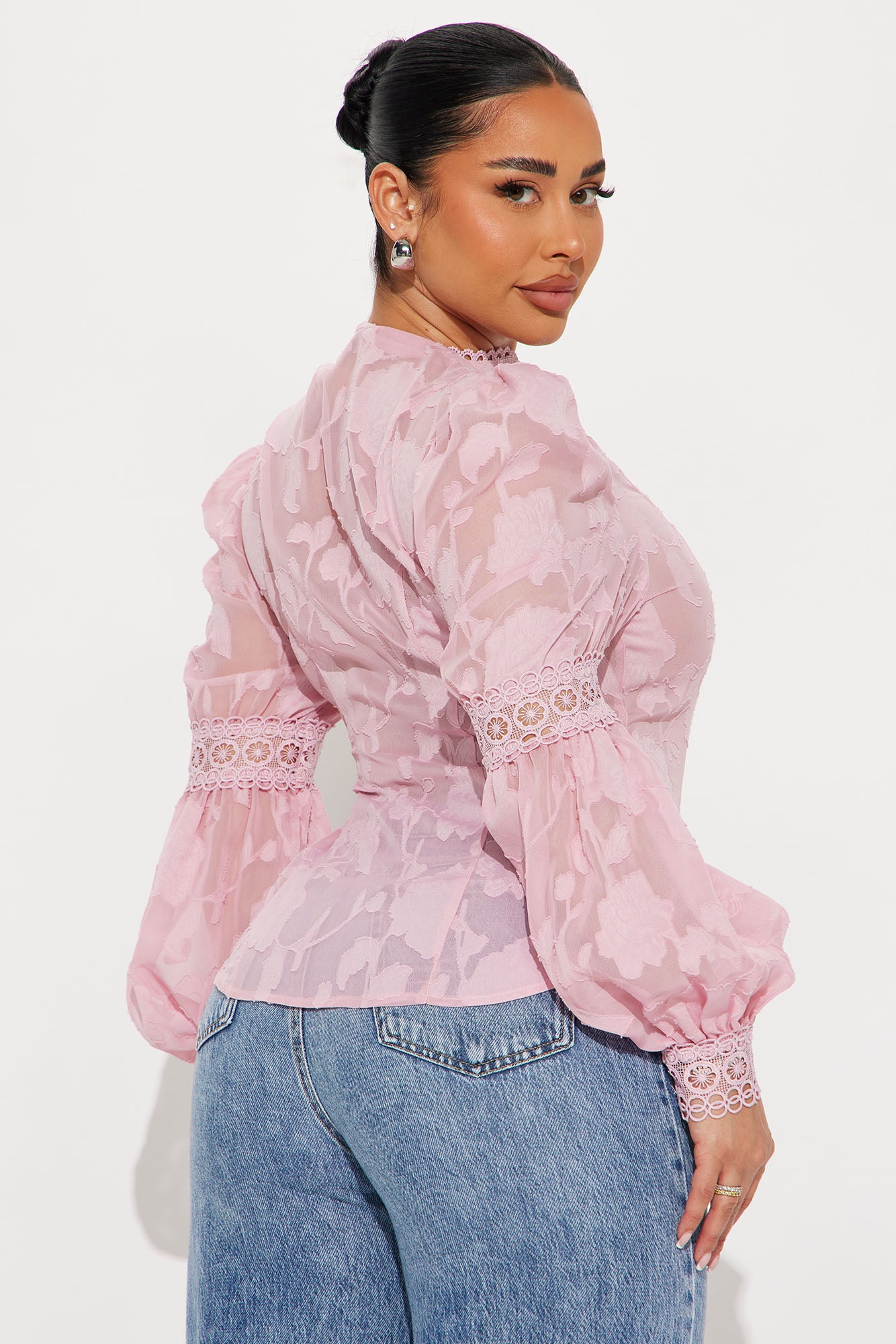 Staying Loyal Blouse - Pink