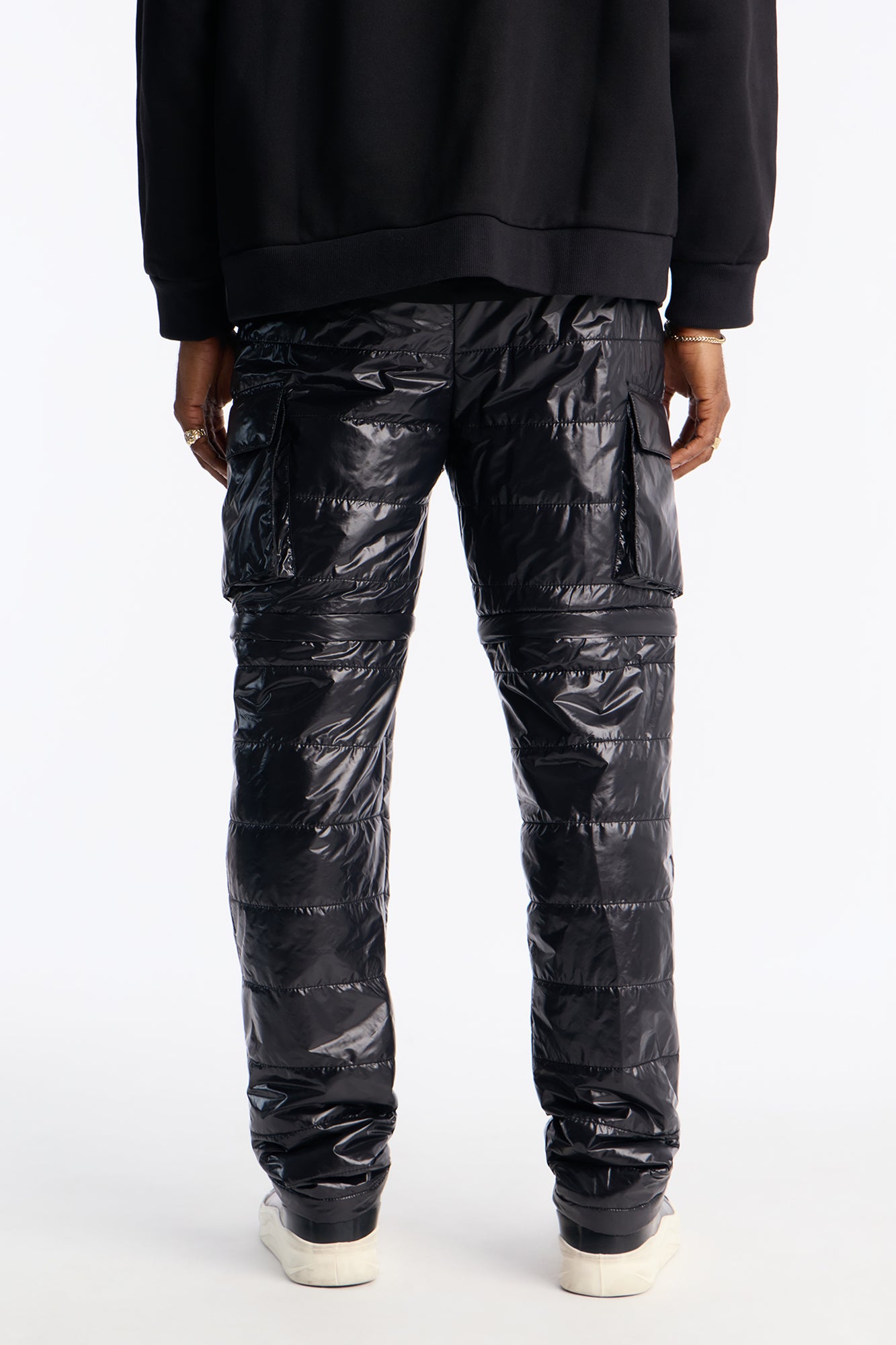 Slim Aspen Slopes Two In One Cargo Zip Short - Black