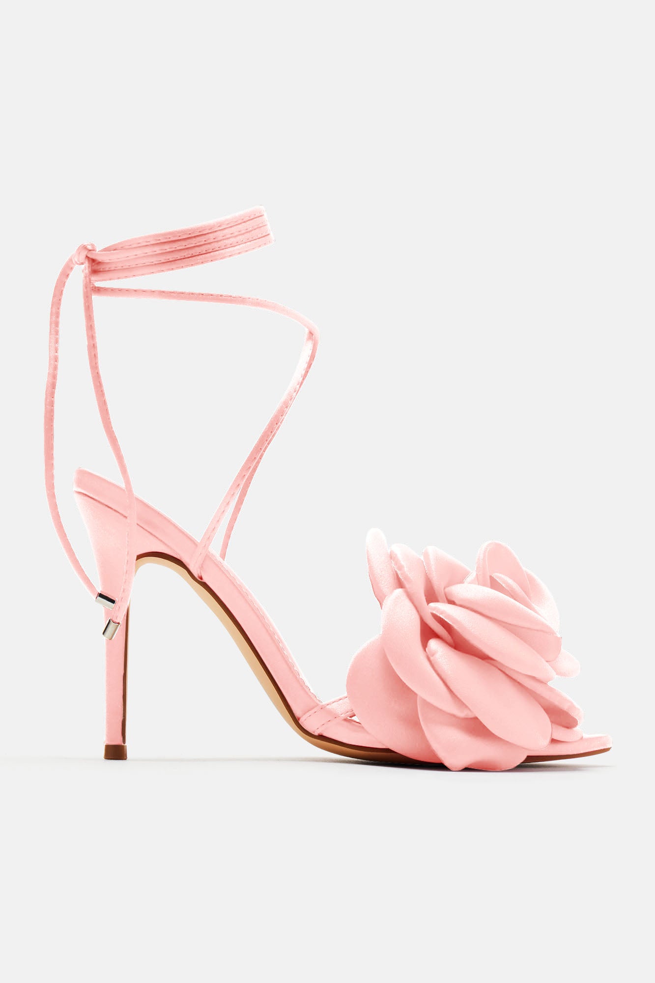 Love Is Blooming Heeled Sandals - Mauve