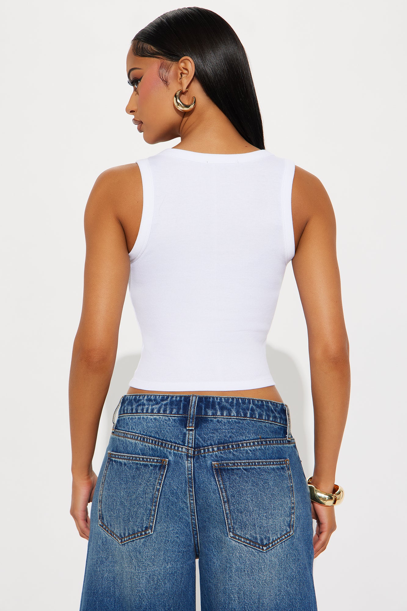 Remi Tank Top - White