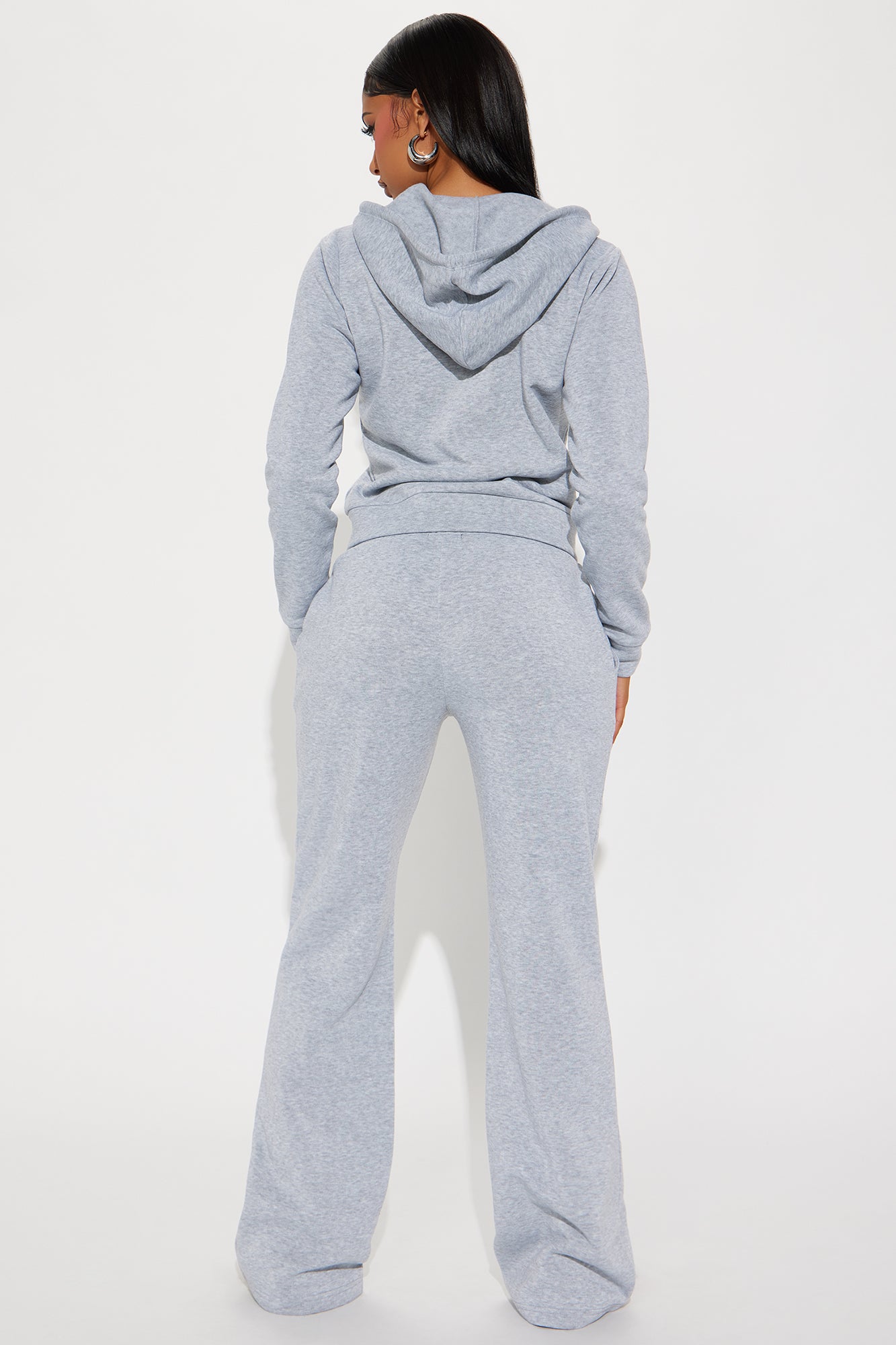 Candace Lounge Set - Heather Grey