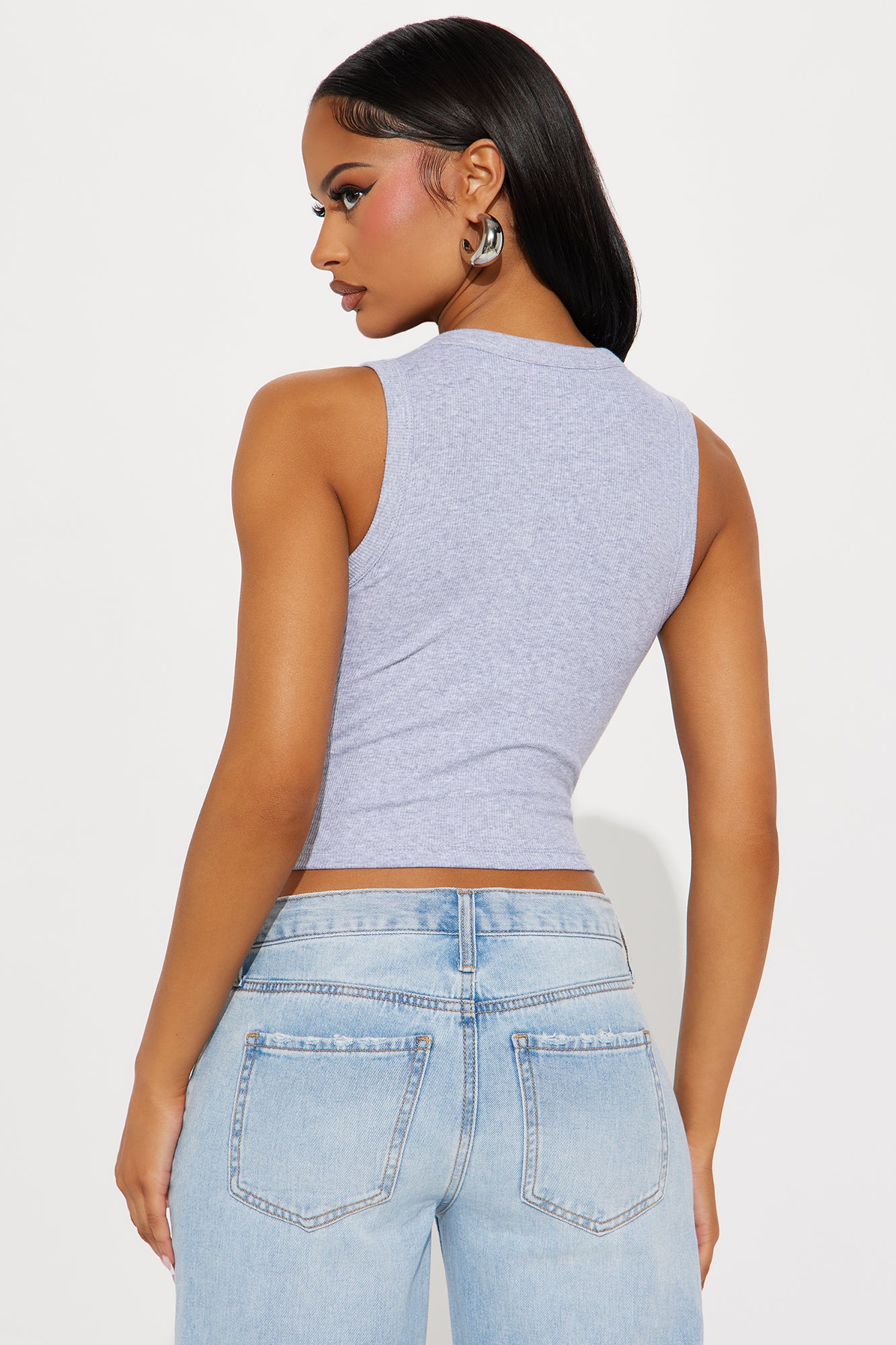 Remi Tank Top - Heather Grey