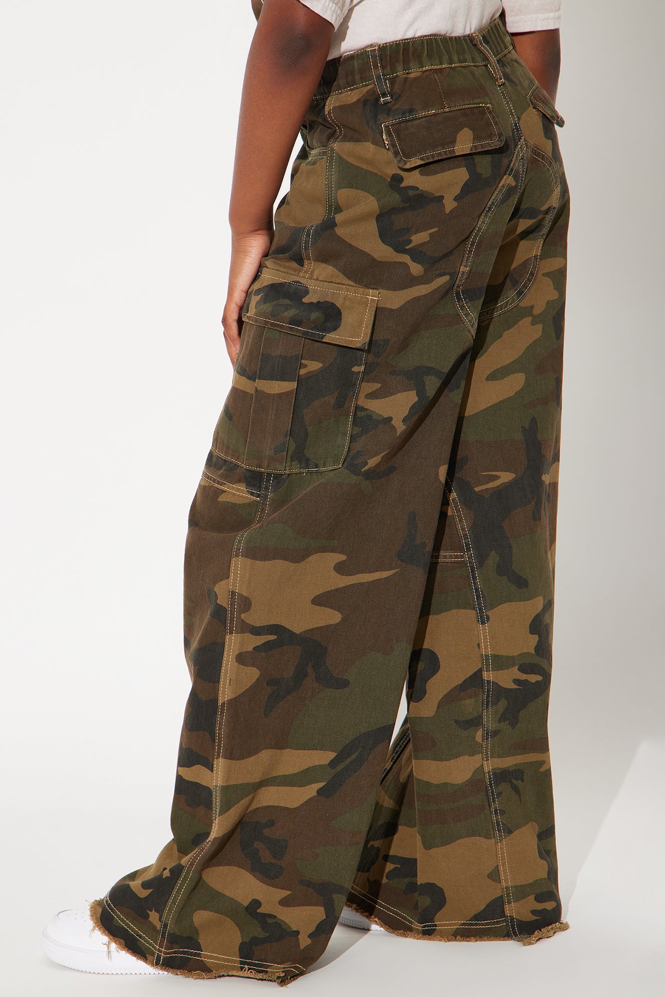 Mini Try Seeing Me Camo Cargo Pants - Camouflage