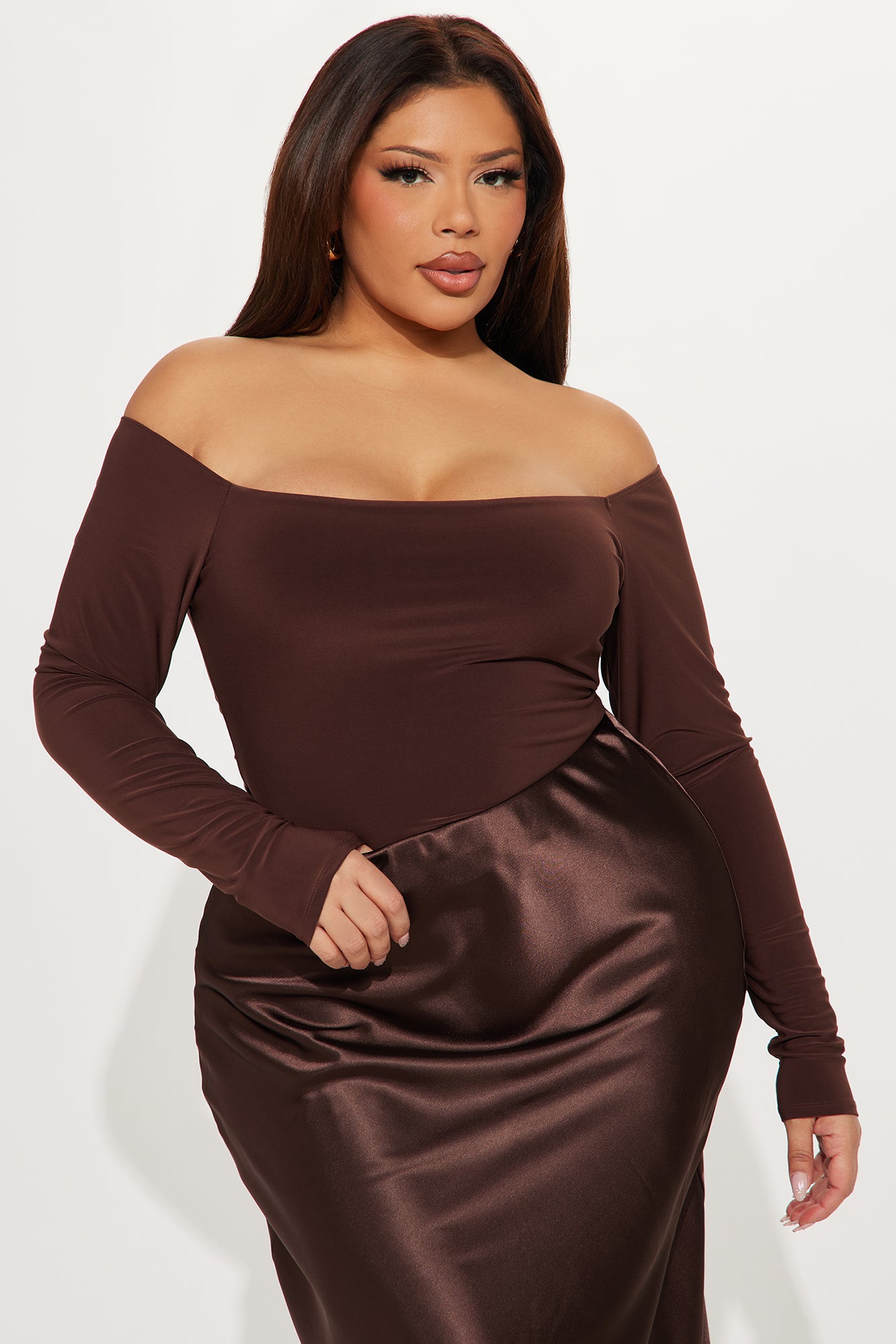 Sasha Ballerina Top - Chocolate