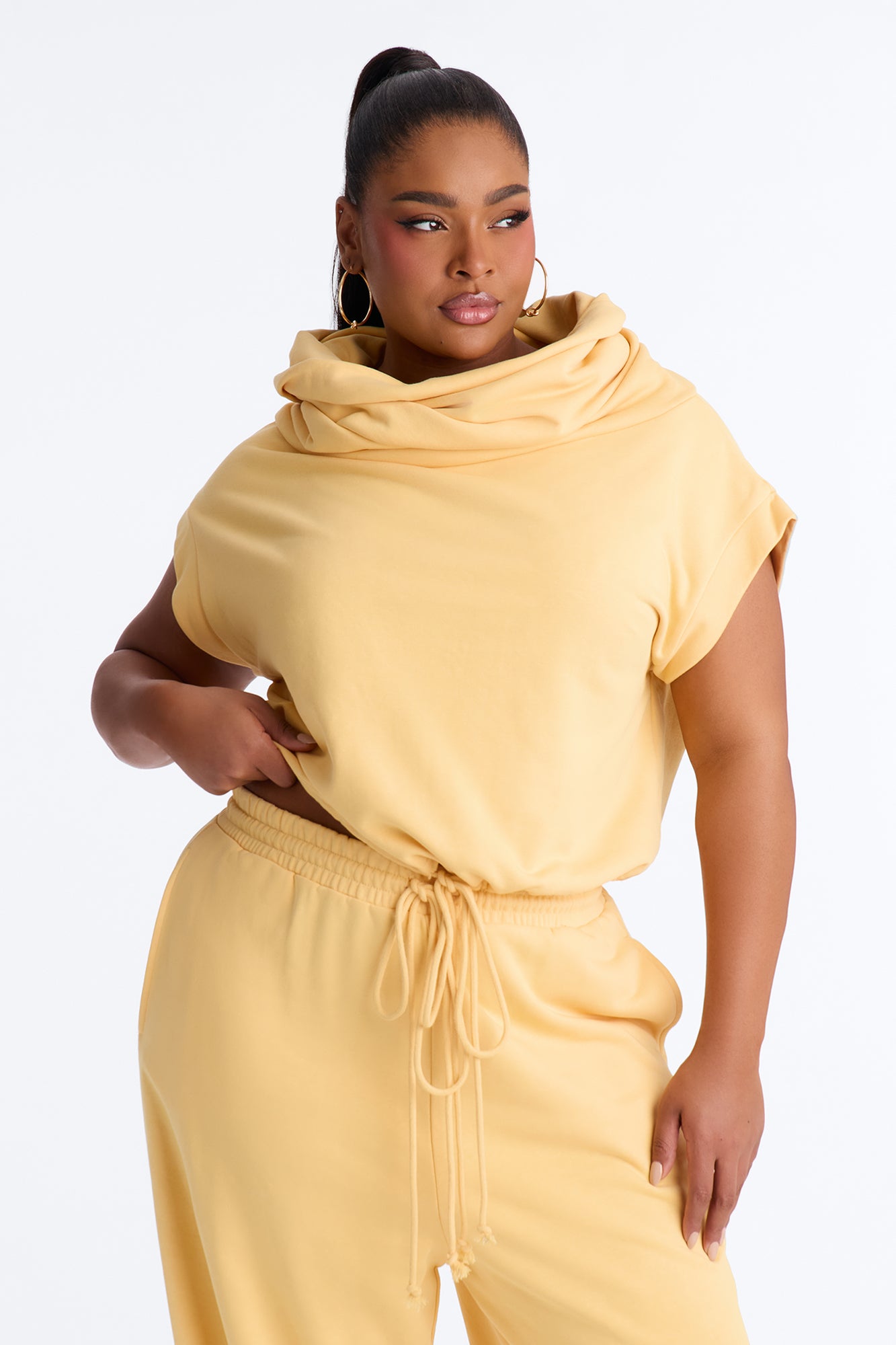 Alexa Jogger Pant Set - Butter Yellow