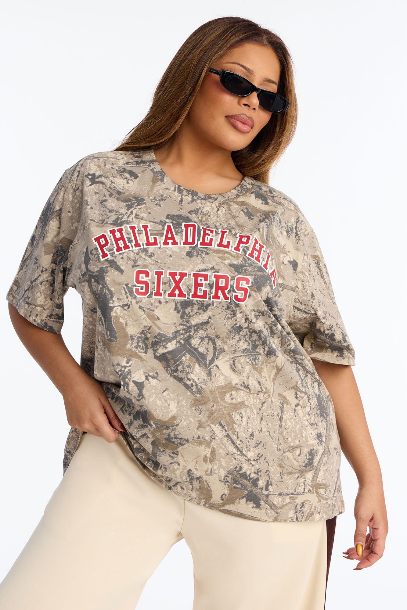 NBA Philadelphia 76'ers Camo Tee - Camouflage