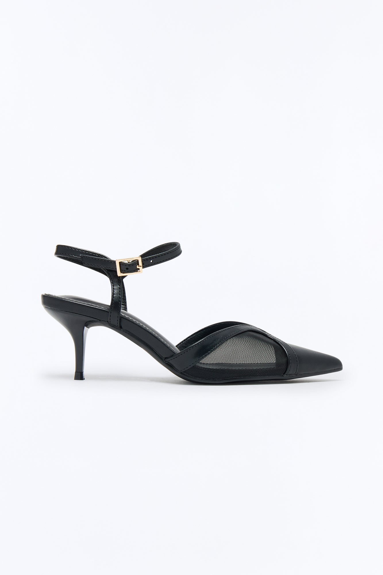 Larina Mesh Pumps - Black