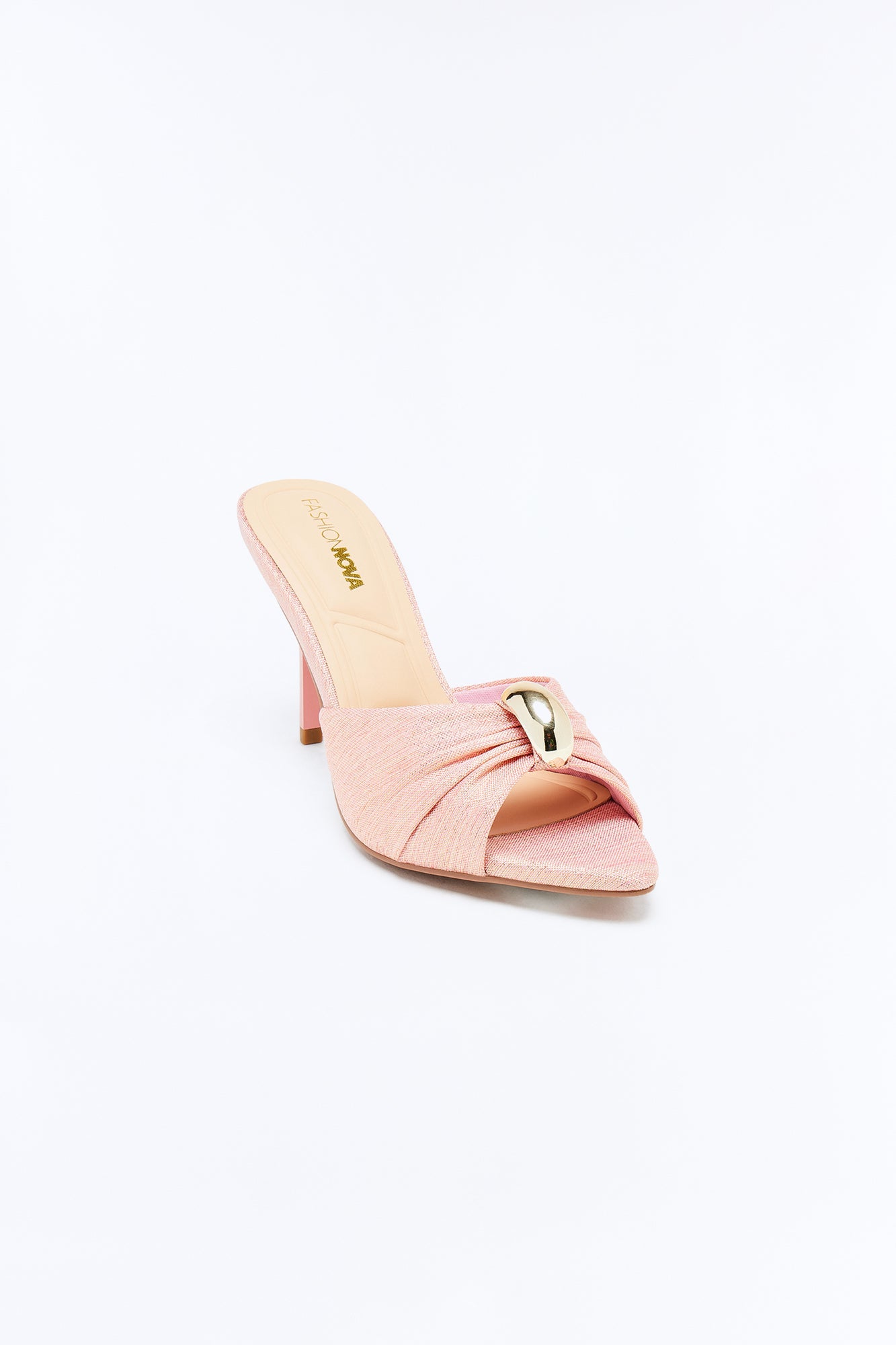 Quinn Hardware Mules - Pink