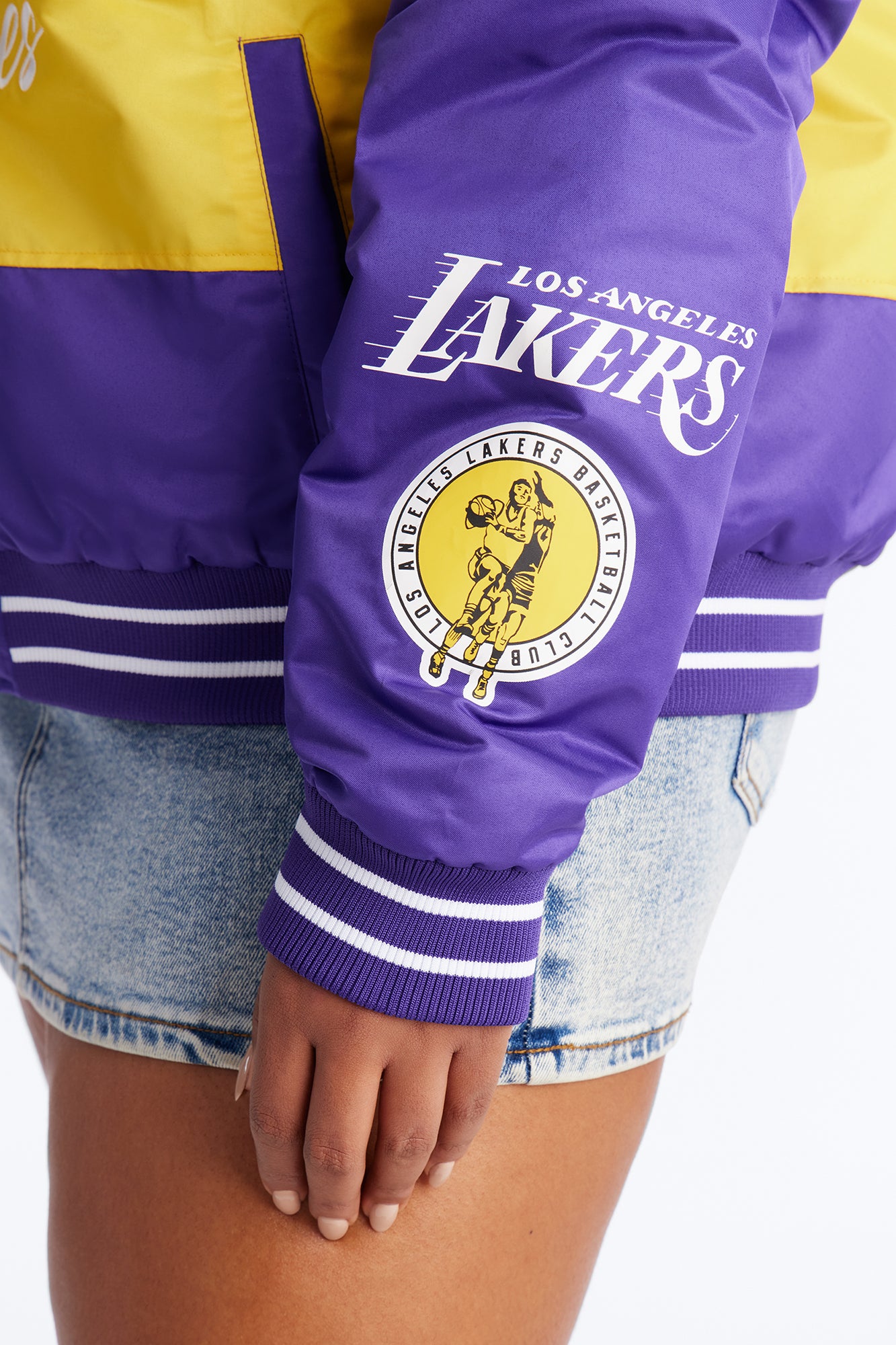 NBA LA Lakers Twill Jacket - Purple