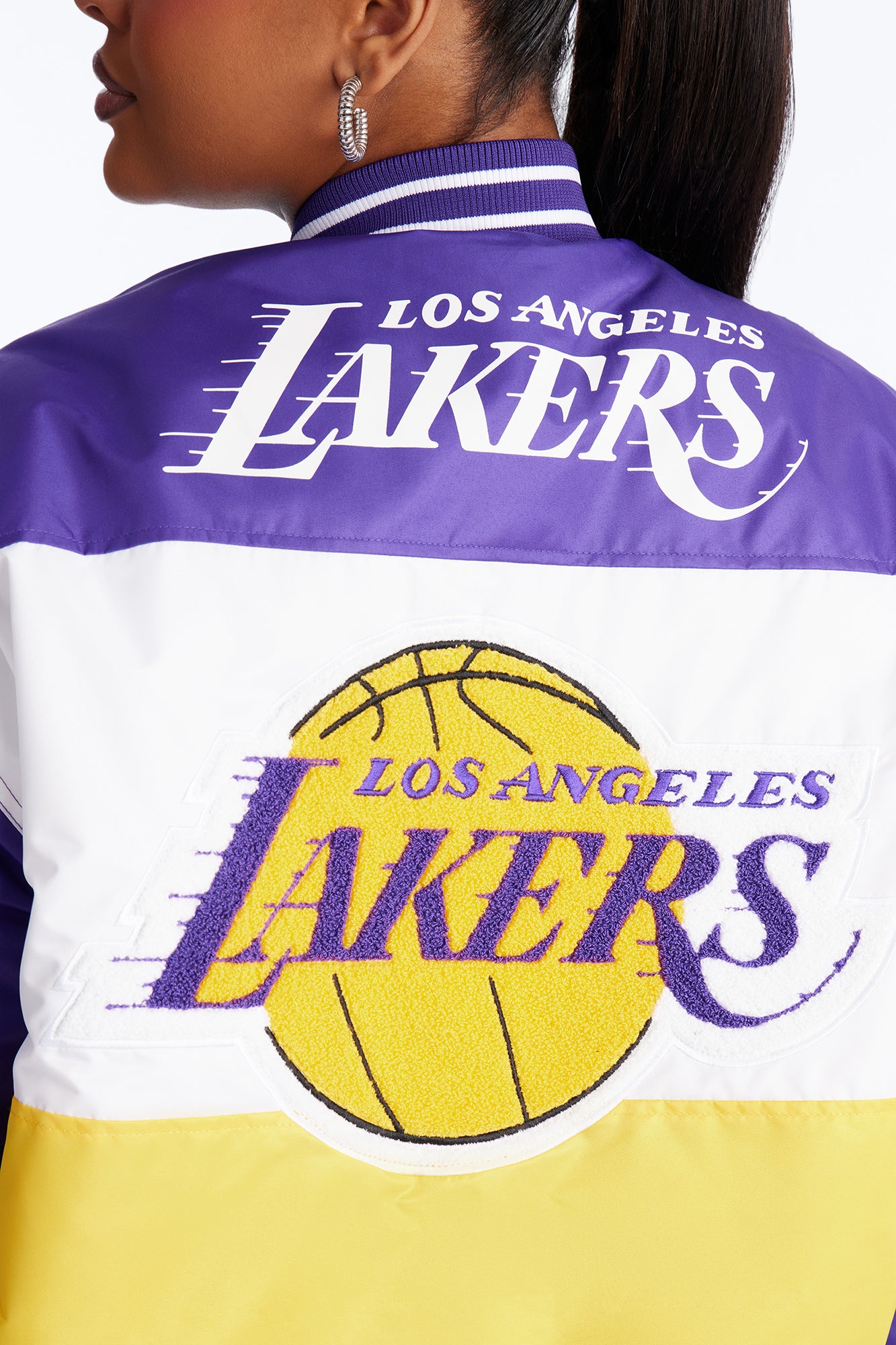 NBA LA Lakers Twill Jacket - Purple