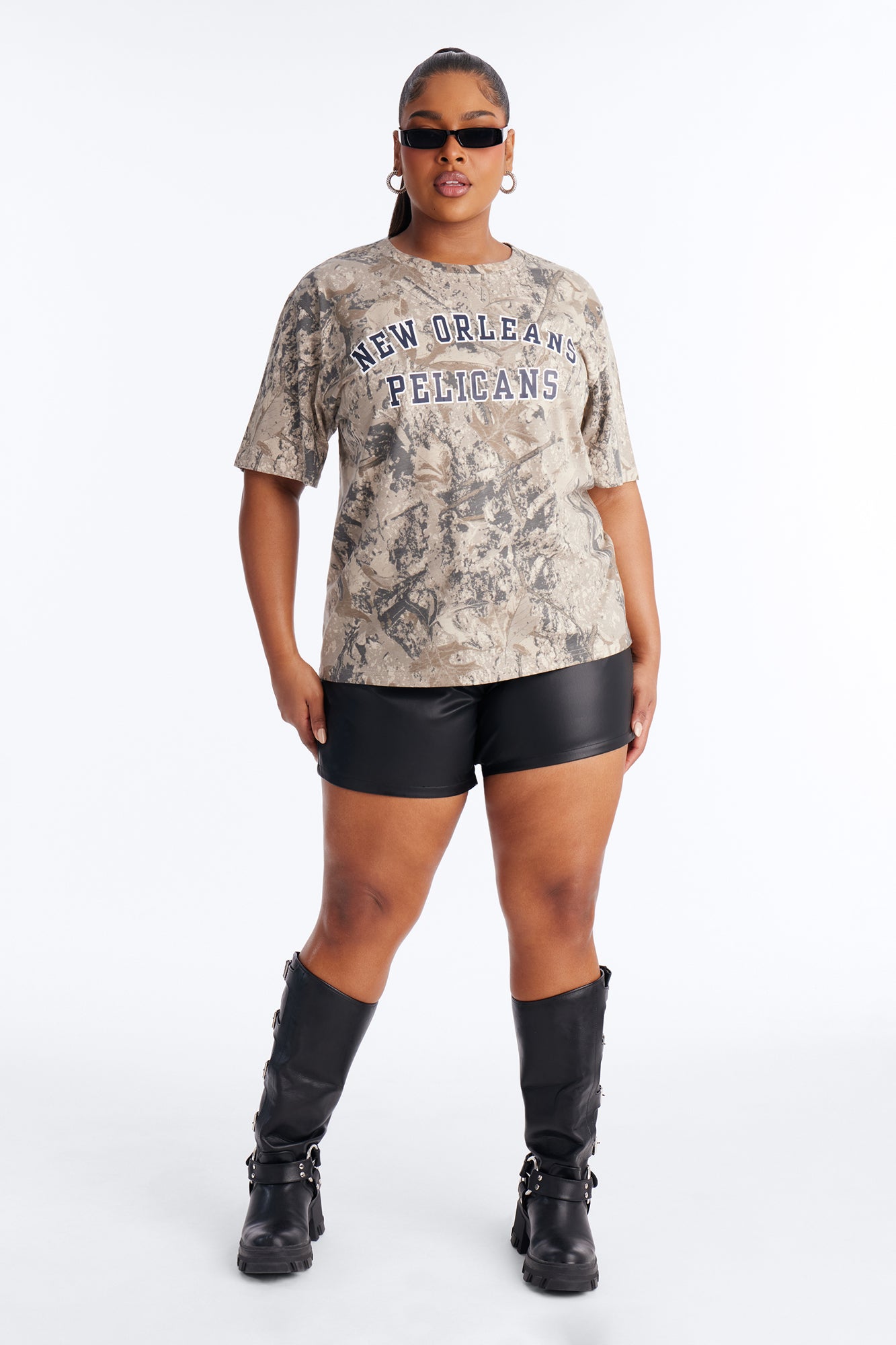 NBA New Orleans Pelicans Camo Tee - Camouflage