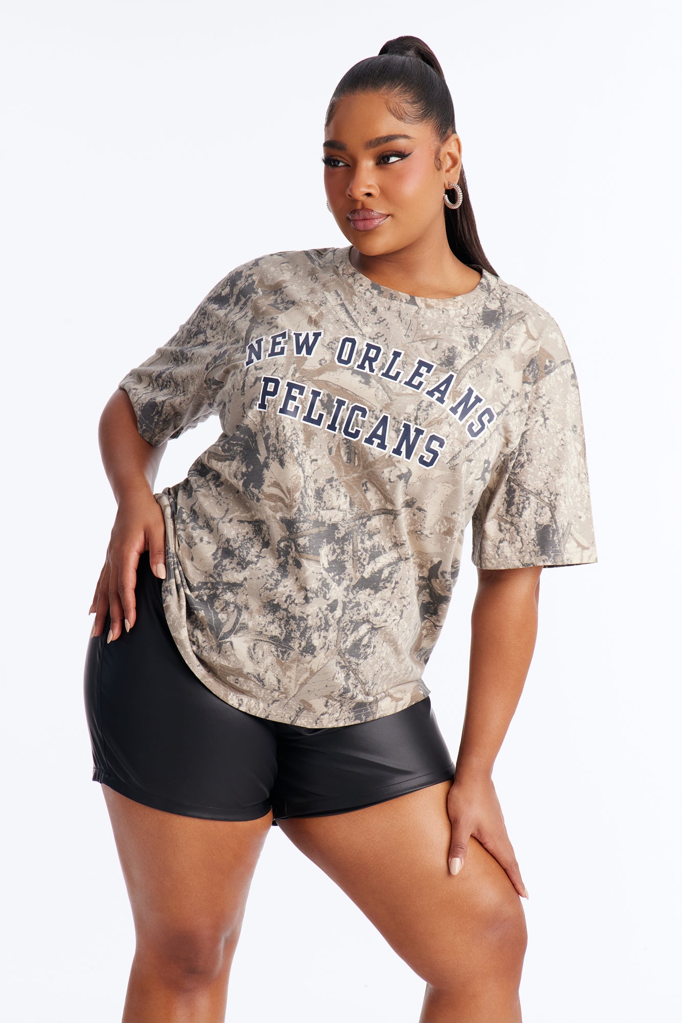 NBA New Orleans Pelicans Camo Tee - Camouflage