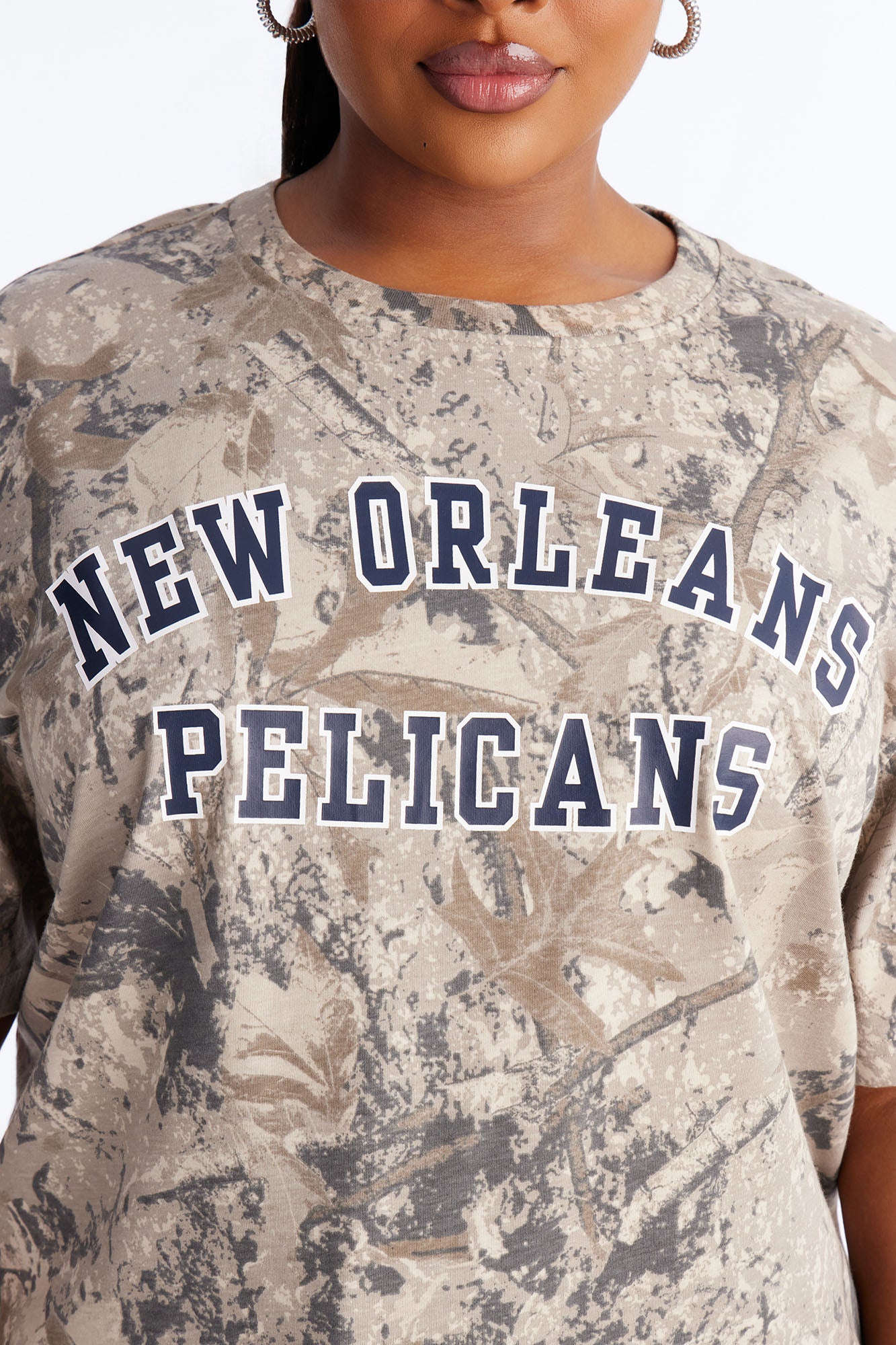 NBA New Orleans Pelicans Camo Tee - Camouflage