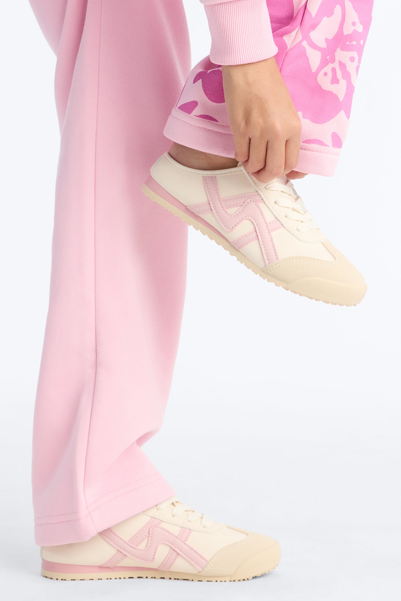 Mini Kobe Open Back Sneakers - Tan/Multi