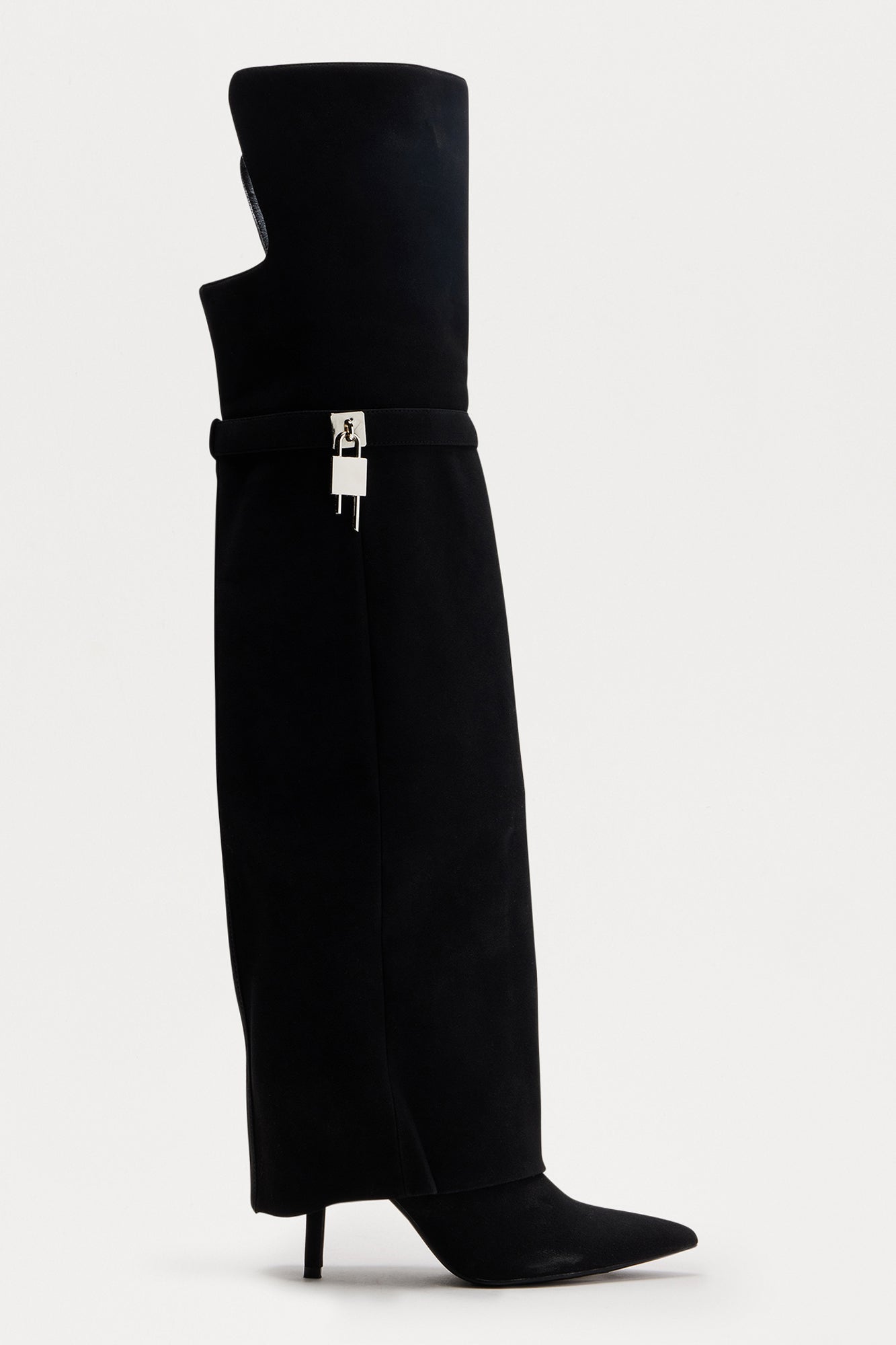 High Standards Overlay Boots - Black