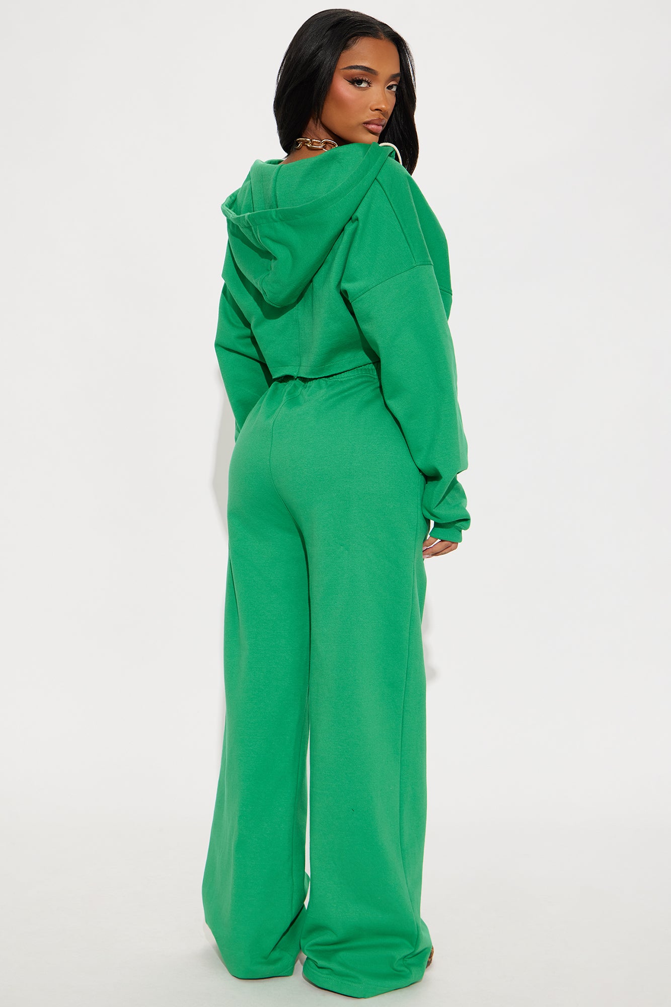 On The Way Sweatpant Set - Green