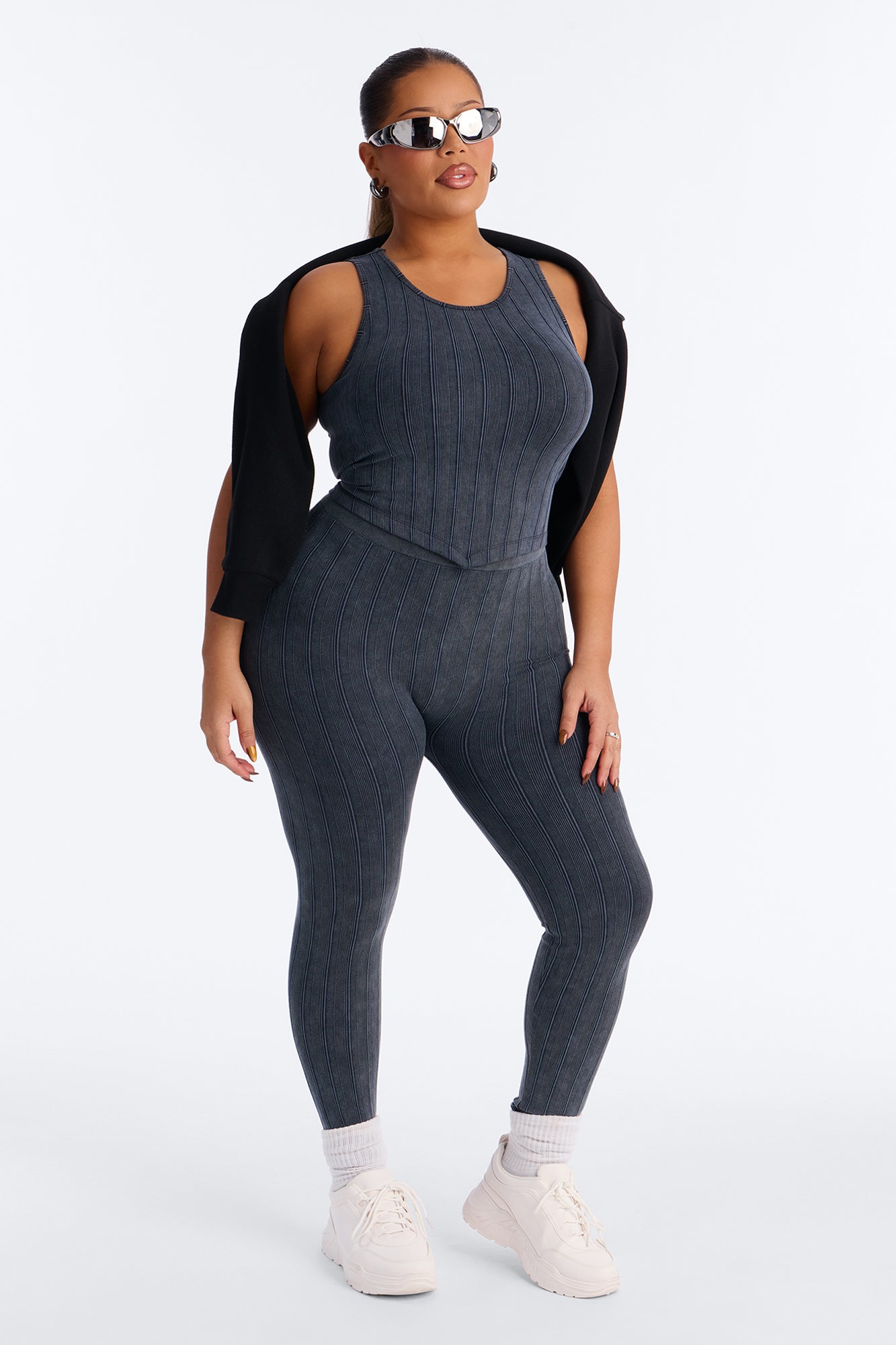 Easy Days Seamless Legging Set - Black