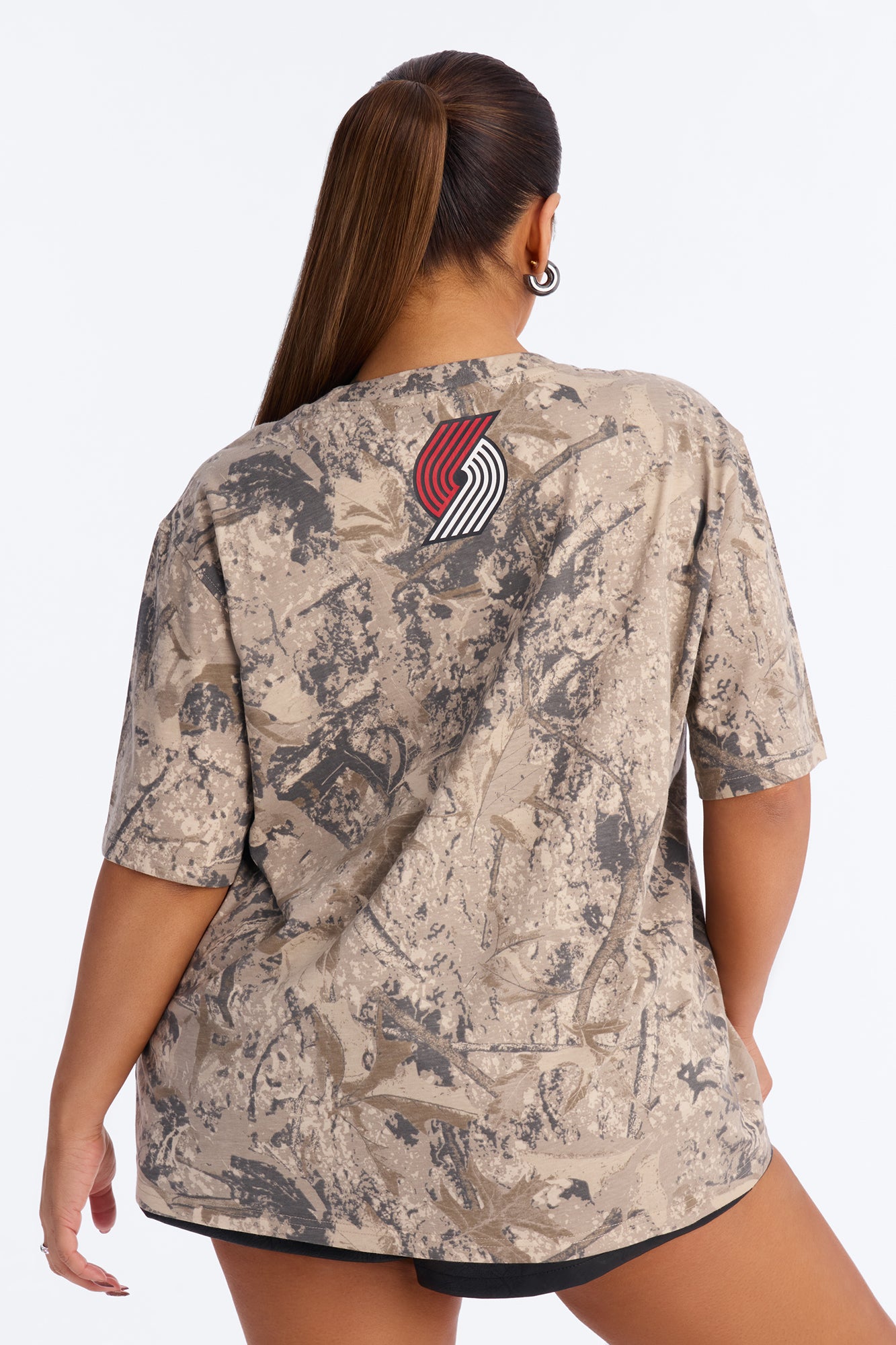NBA Portland Trailblazers Camo Tee - Camouflage