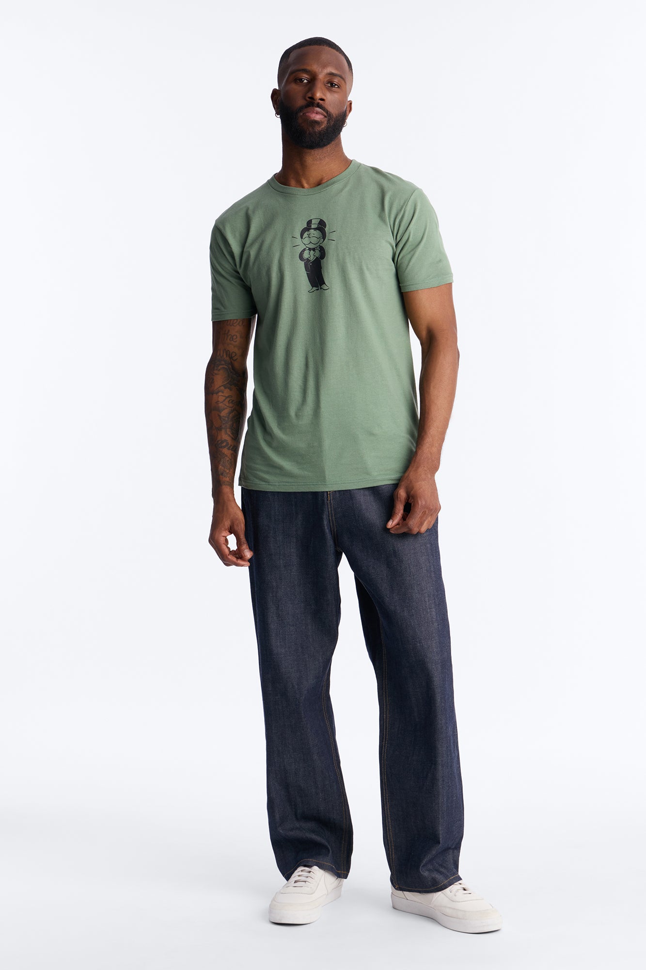 Ruthless Monopoly Short Sleeve Tee - Sage