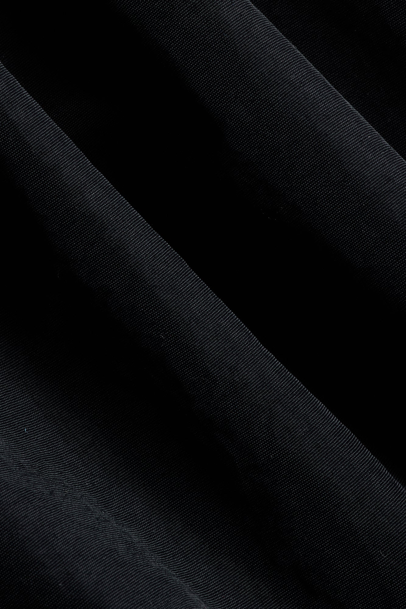 CoreNylon Mock Neck Half Zip Track Jacket - Black