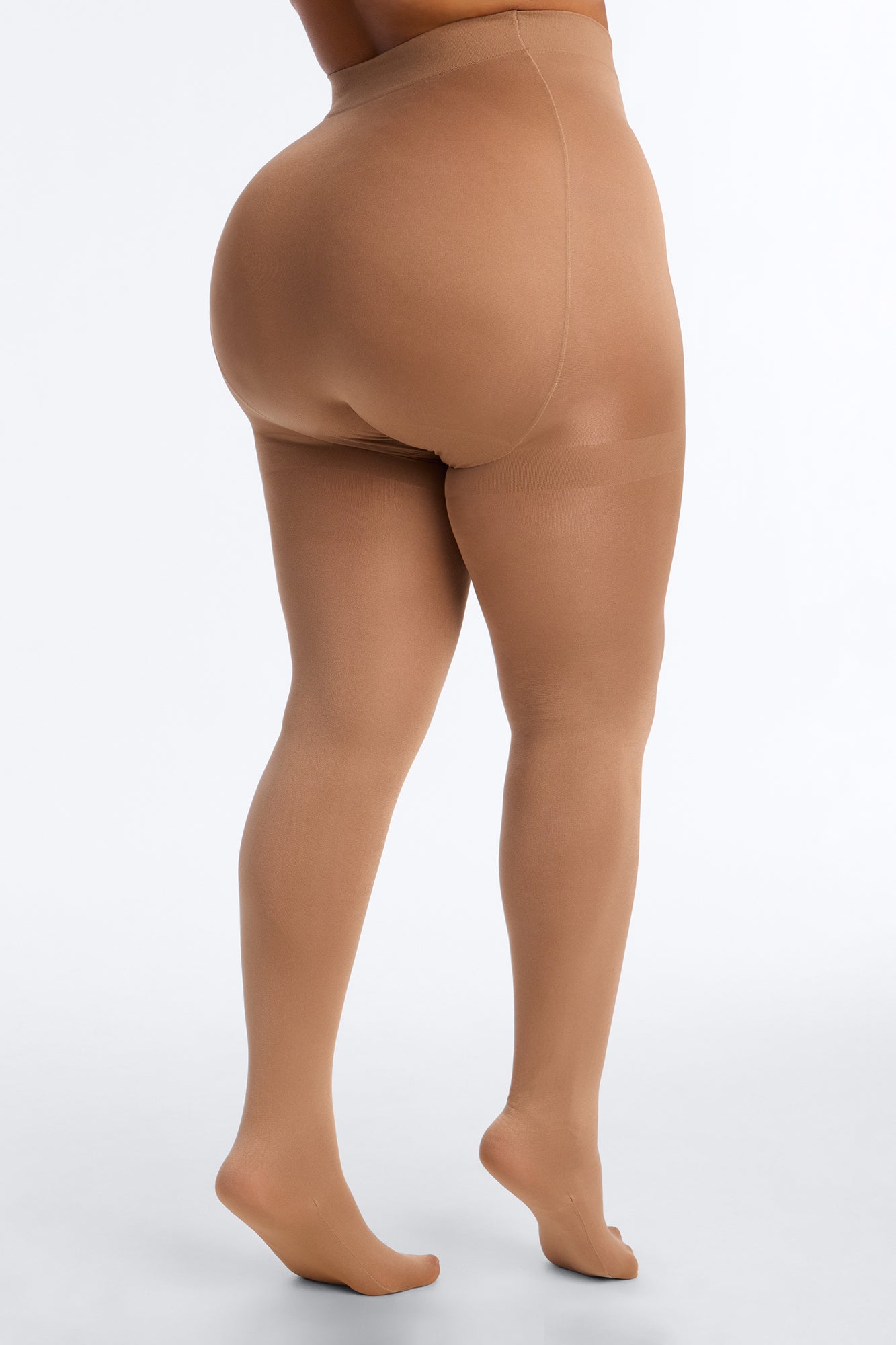 Effortlessly Chic Basic Sheer Tights - Tan