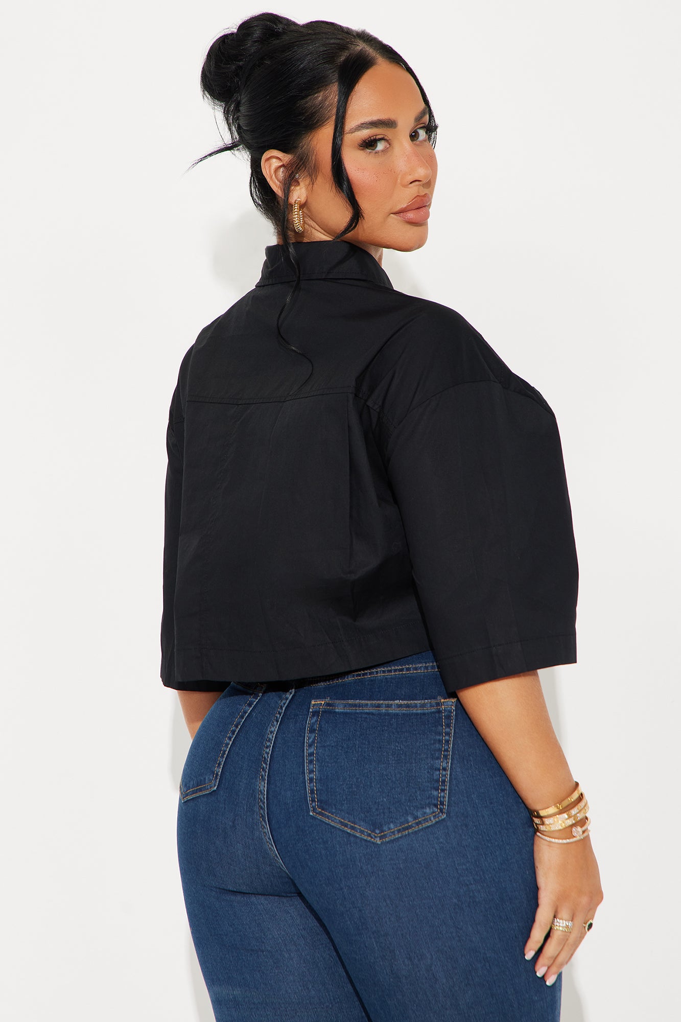 Busy Weekends Poplin Shirt - Black