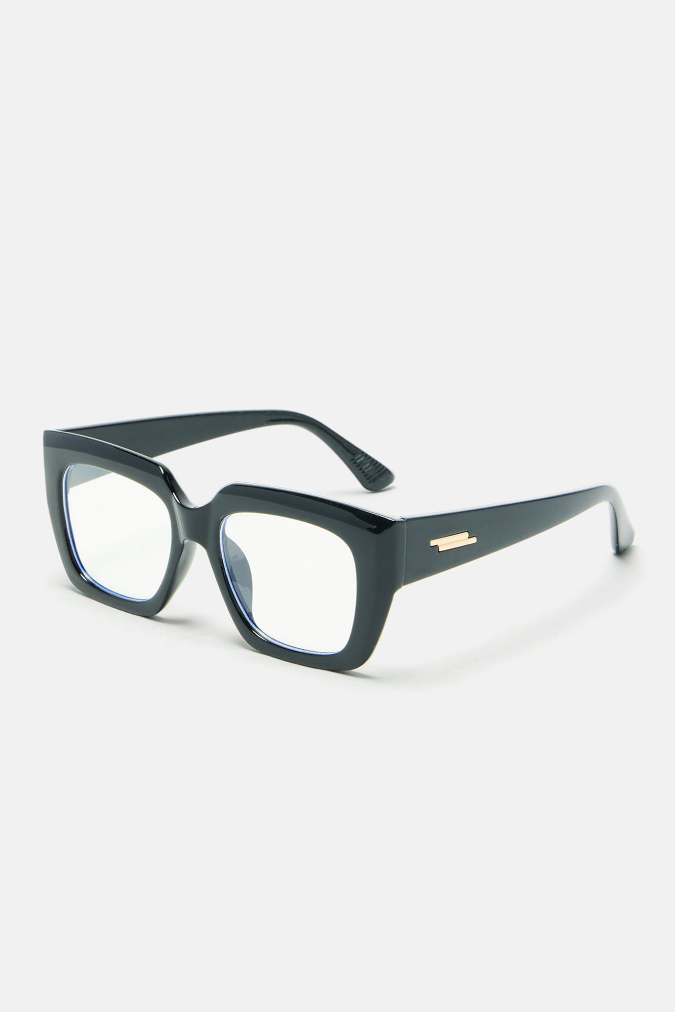 Executive Meeting Blue Light Glasses - Black
