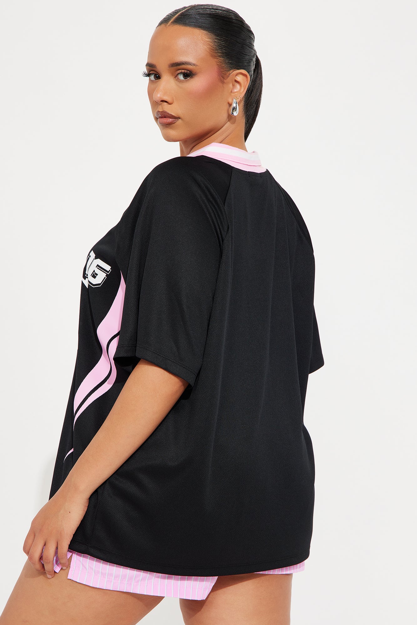 Pro League Graphic Jersey - Black