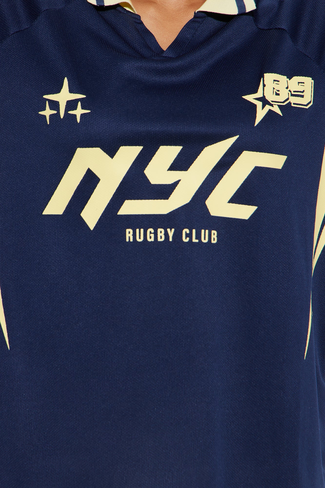 Pro League Graphic Jersey - Navy