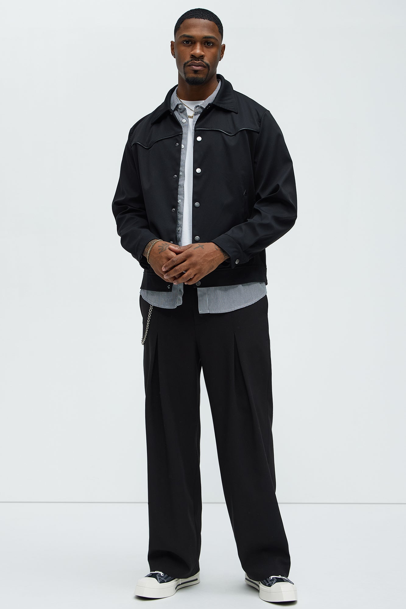 Glenville Western Jacket - Black