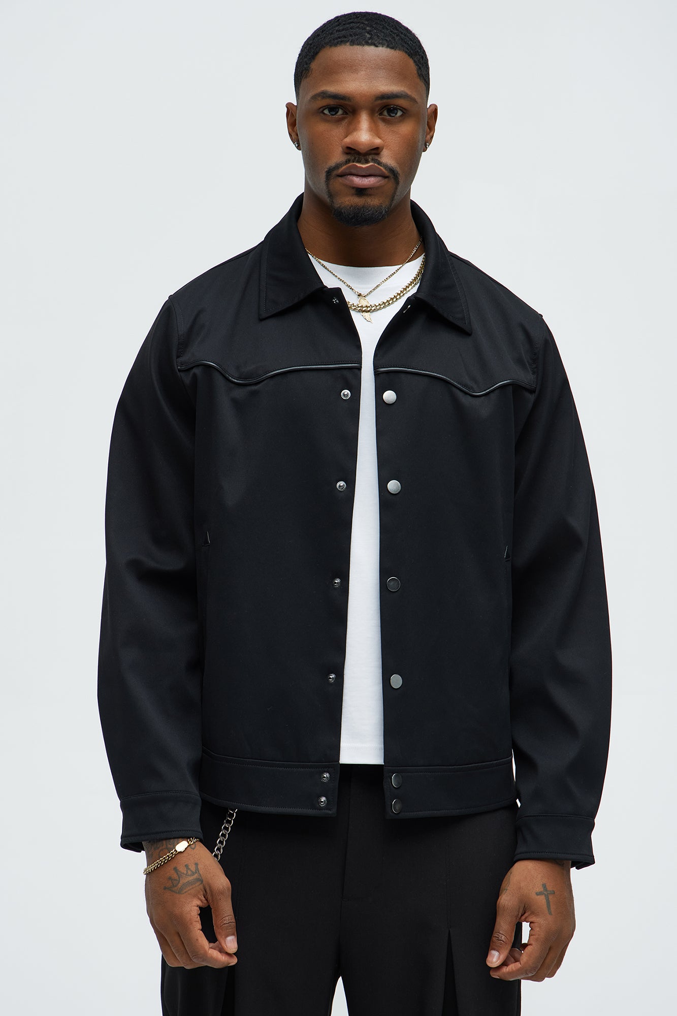 Glenville Western Jacket - Black
