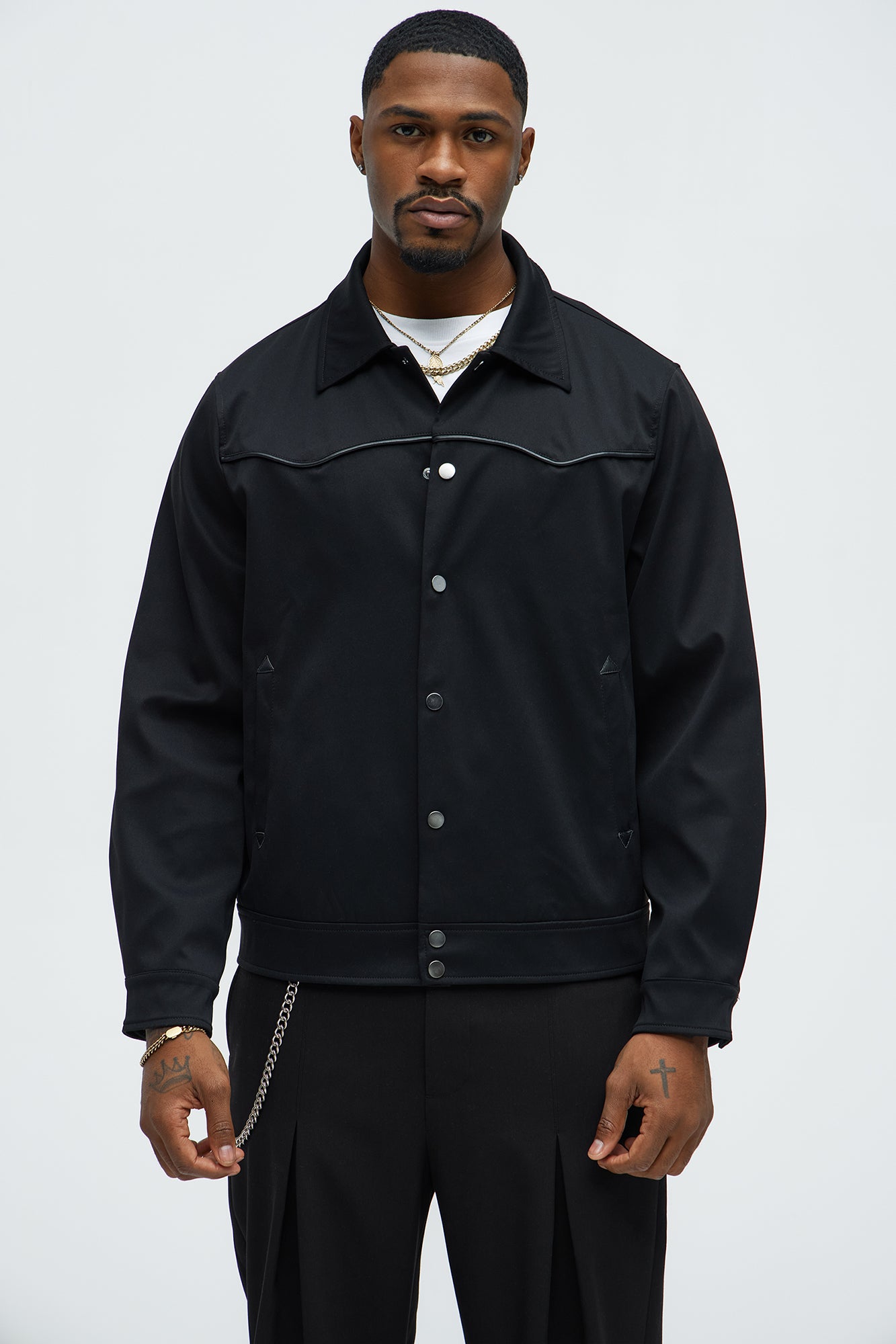 Glenville Western Jacket - Black