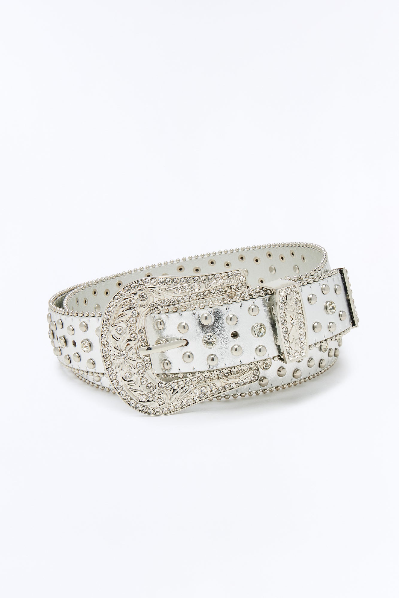 Glamorous Rodeo Belt - Silver