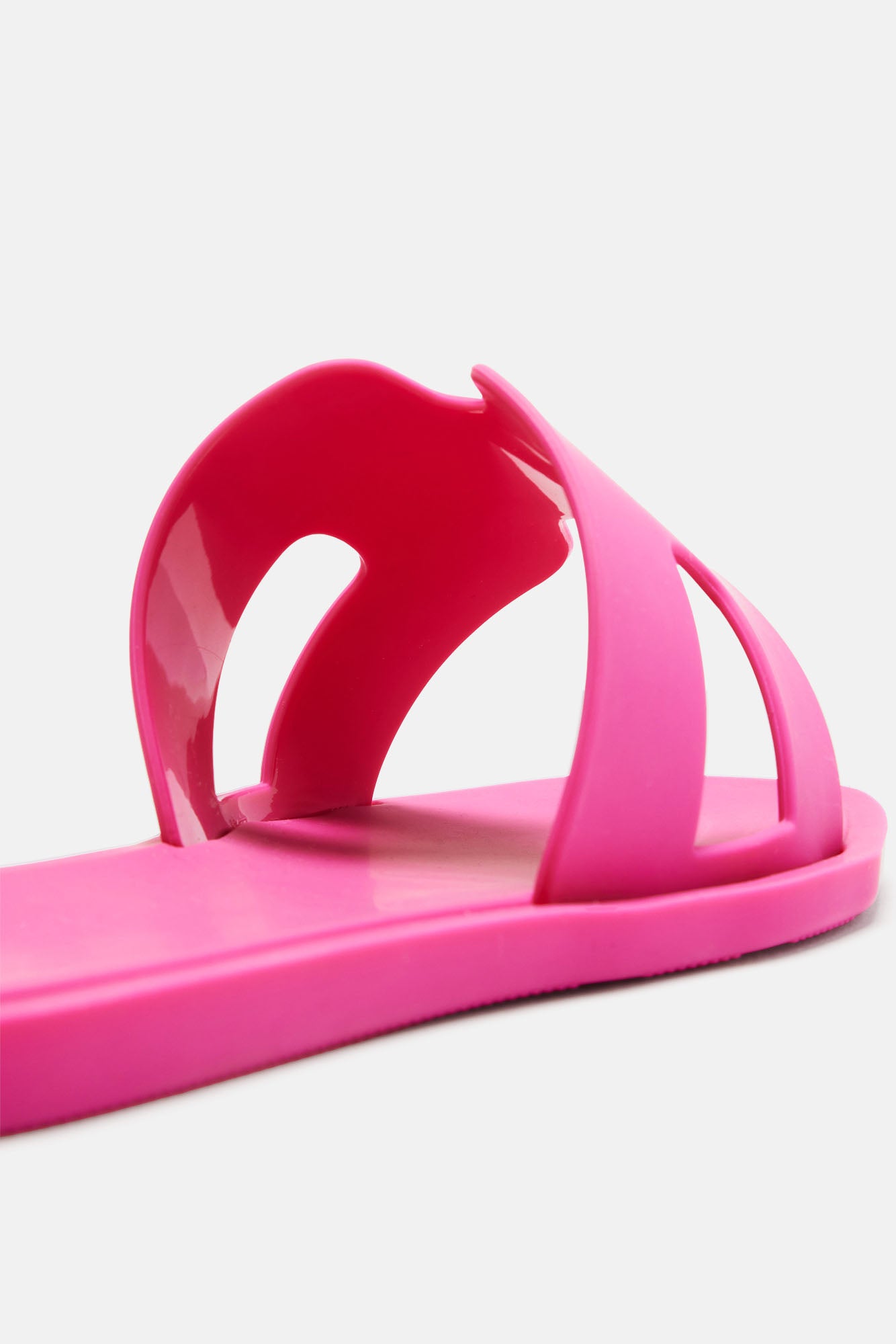Jackie Flat Sandals - Fuchsia