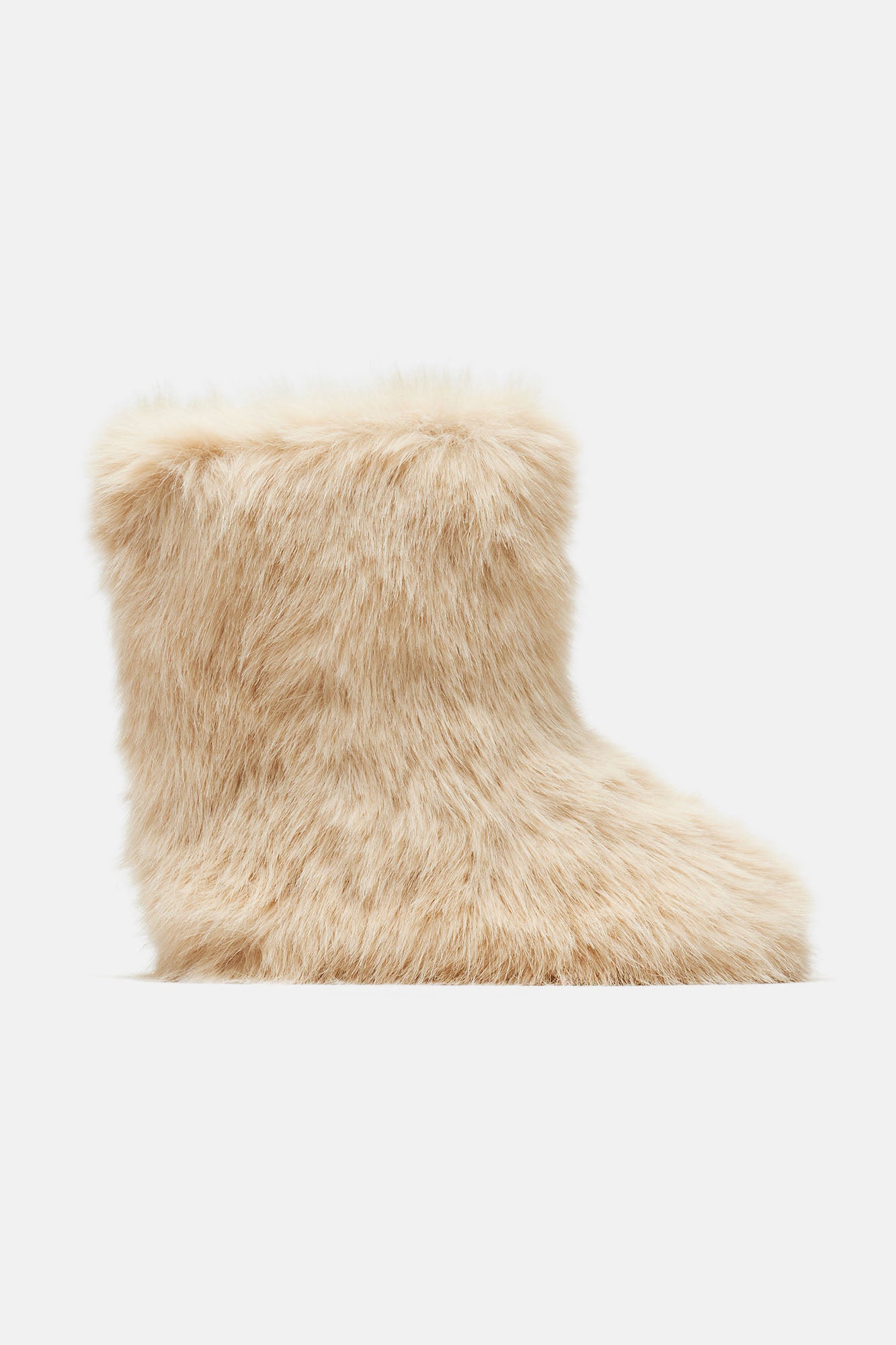 Chilly Days Booties - Beige