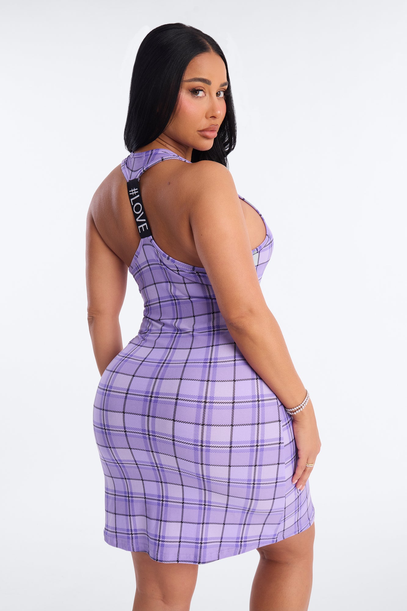 Night Routine PJ Sleep Dress - Purple