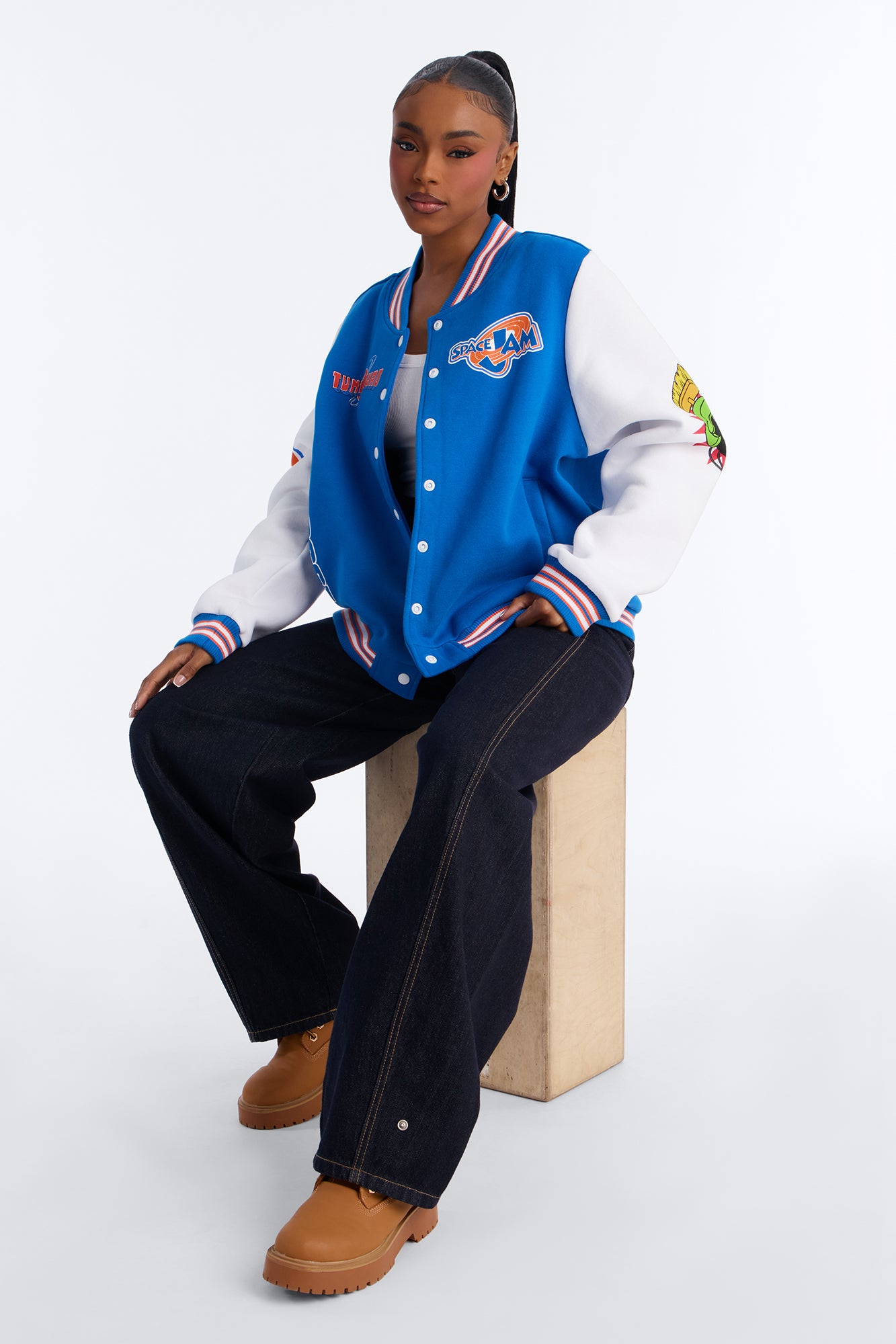 Space Jam Tune Squad Fleece Jacket - Blue
