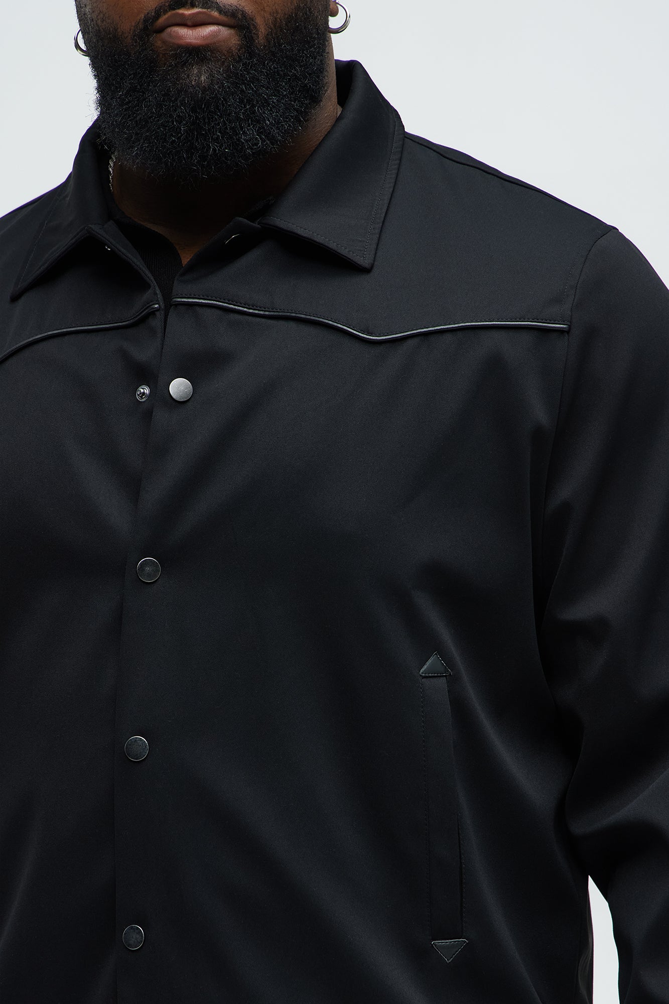 Glenville Western Jacket - Black