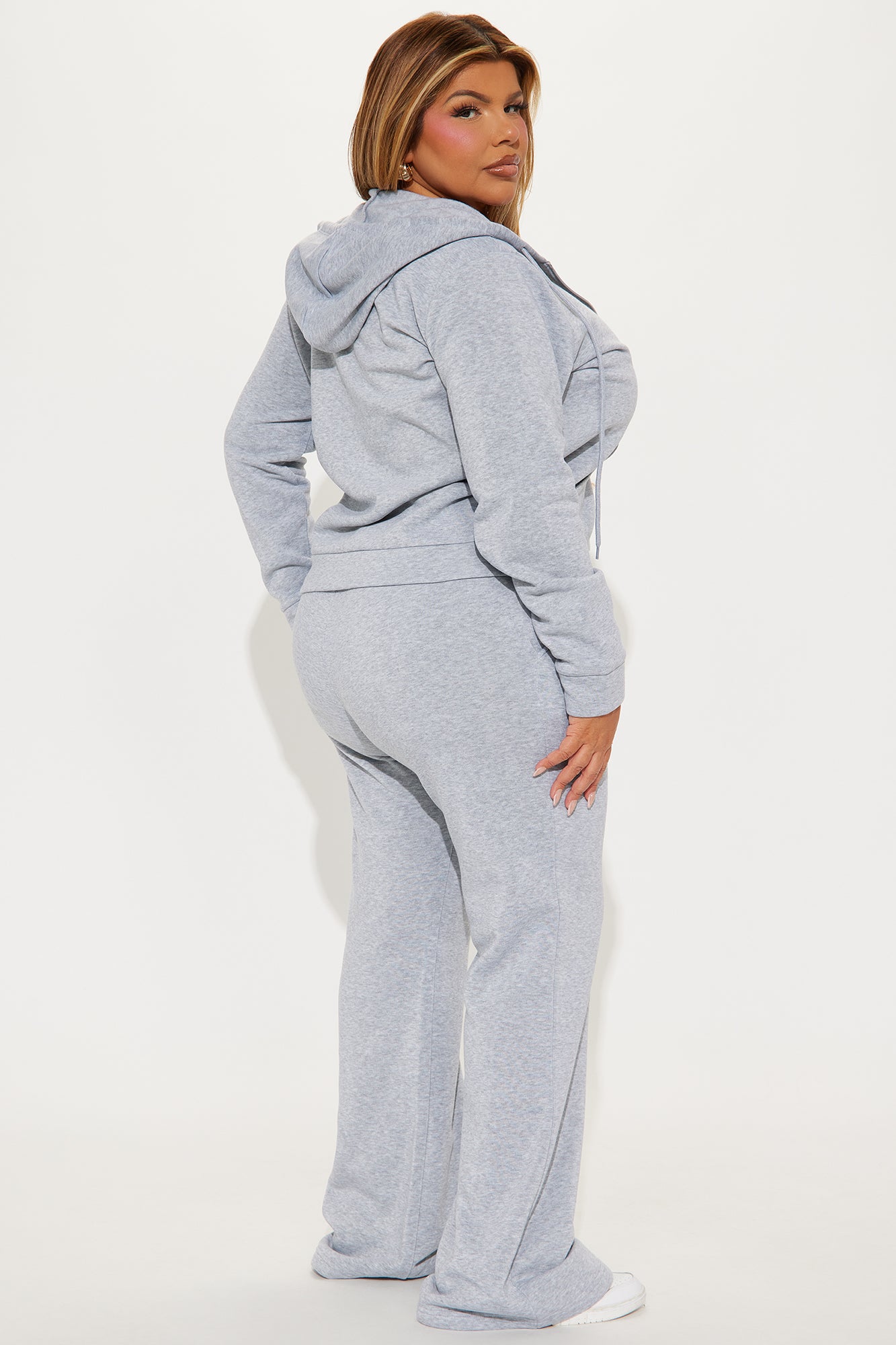 Candace Lounge Set - Heather Grey
