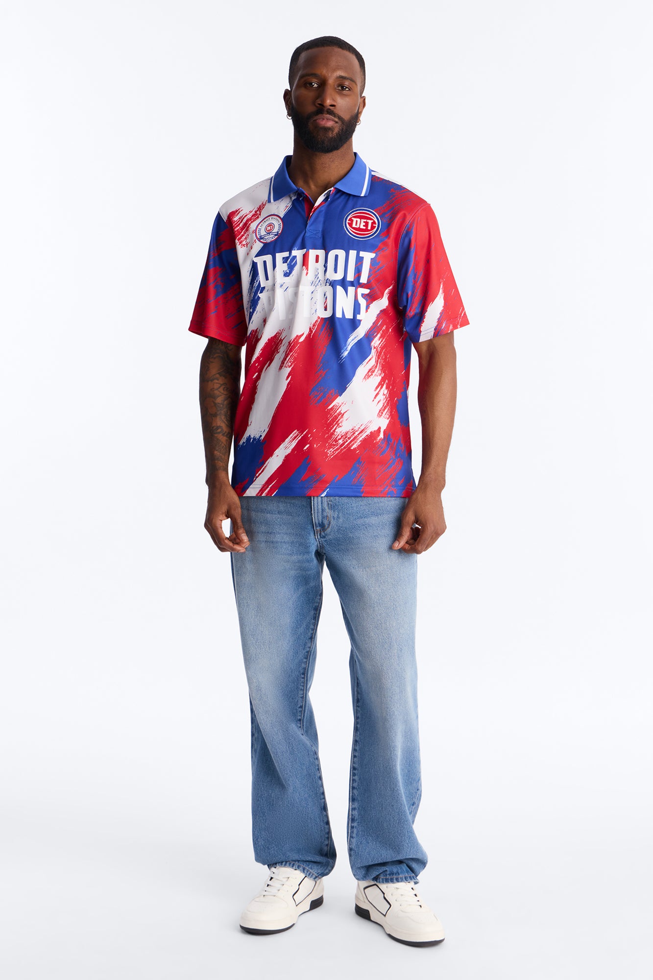 Pistons Copacabana Soccer Top - Blue
